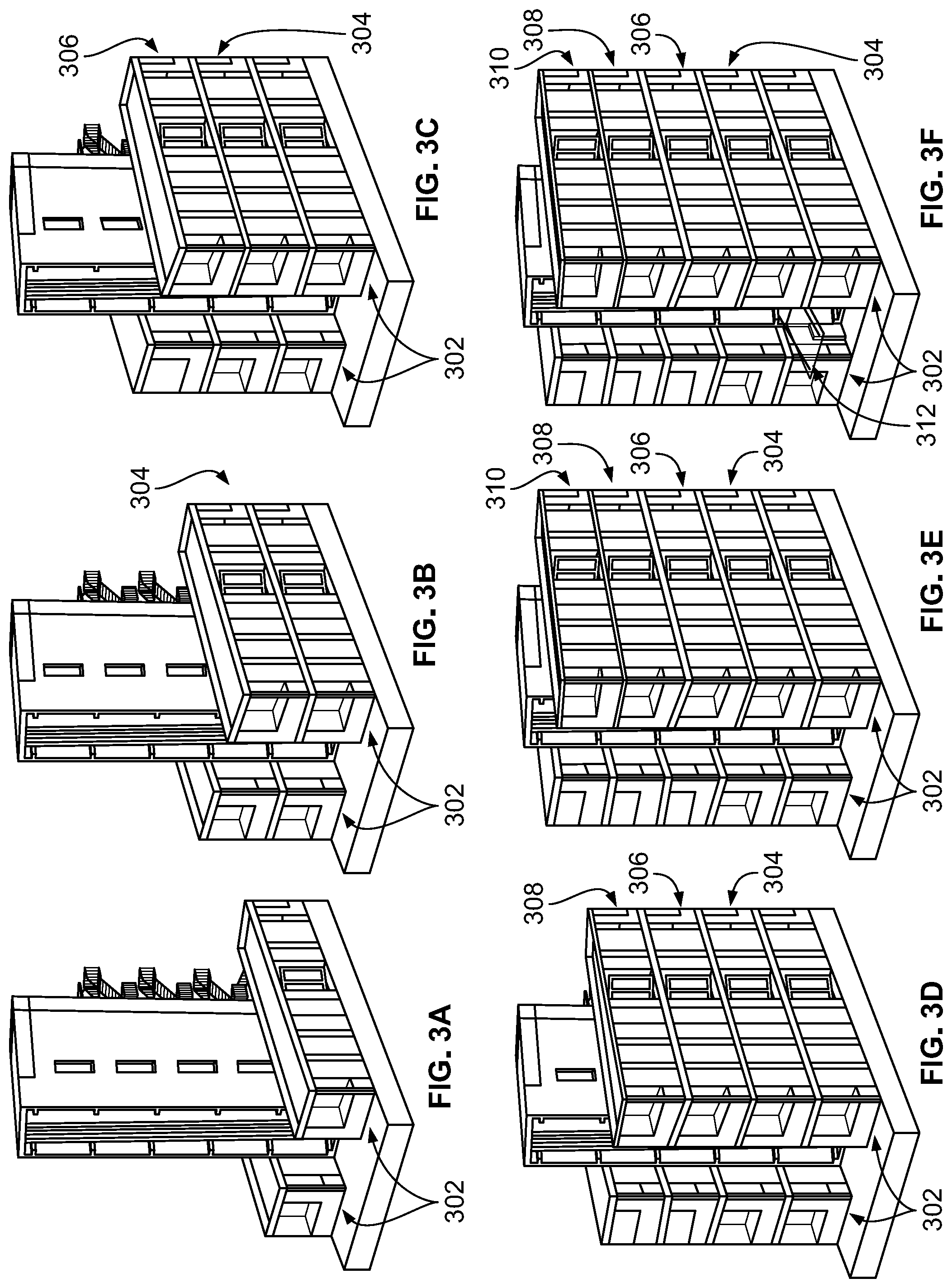 Patent US12312800 Figure 3 – Modular housing system and methods for using the same