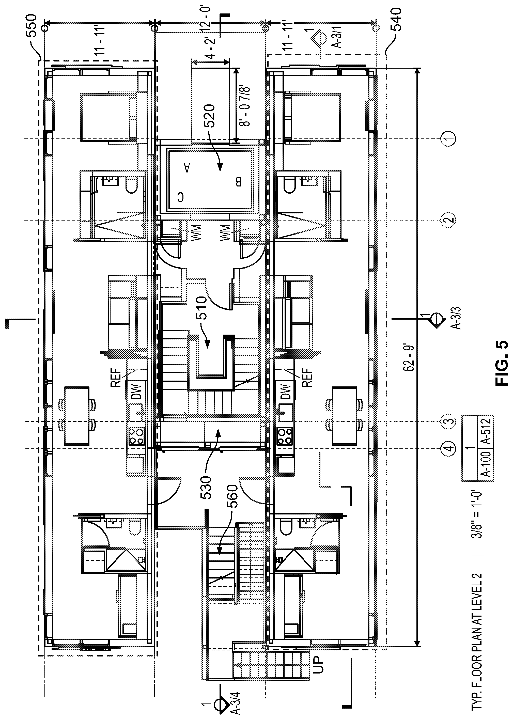 Patent US12312800 Figure 10 – Modular housing system and methods for using the same