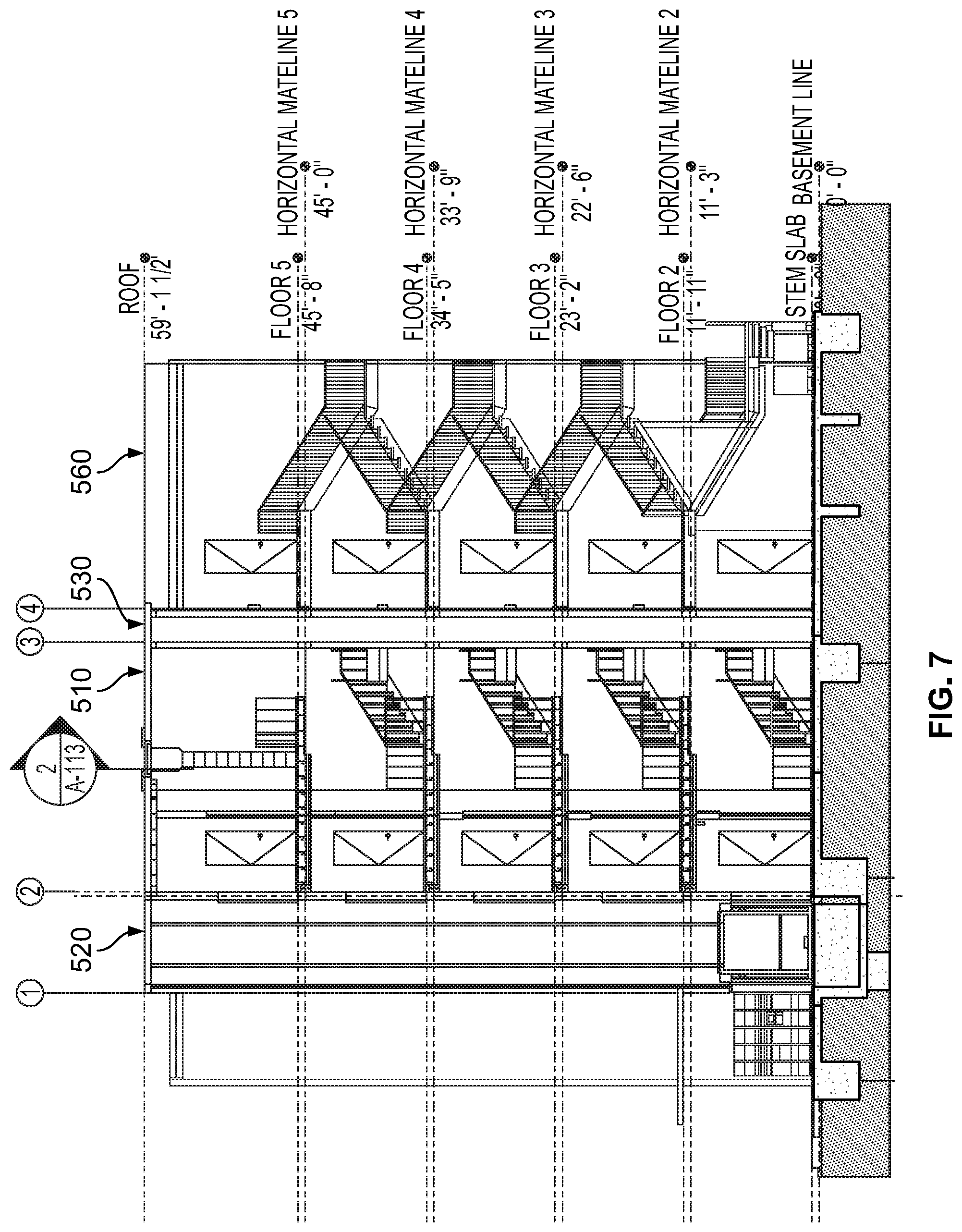 Patent US12312800 Figure 12 – Modular housing system and methods for using the same