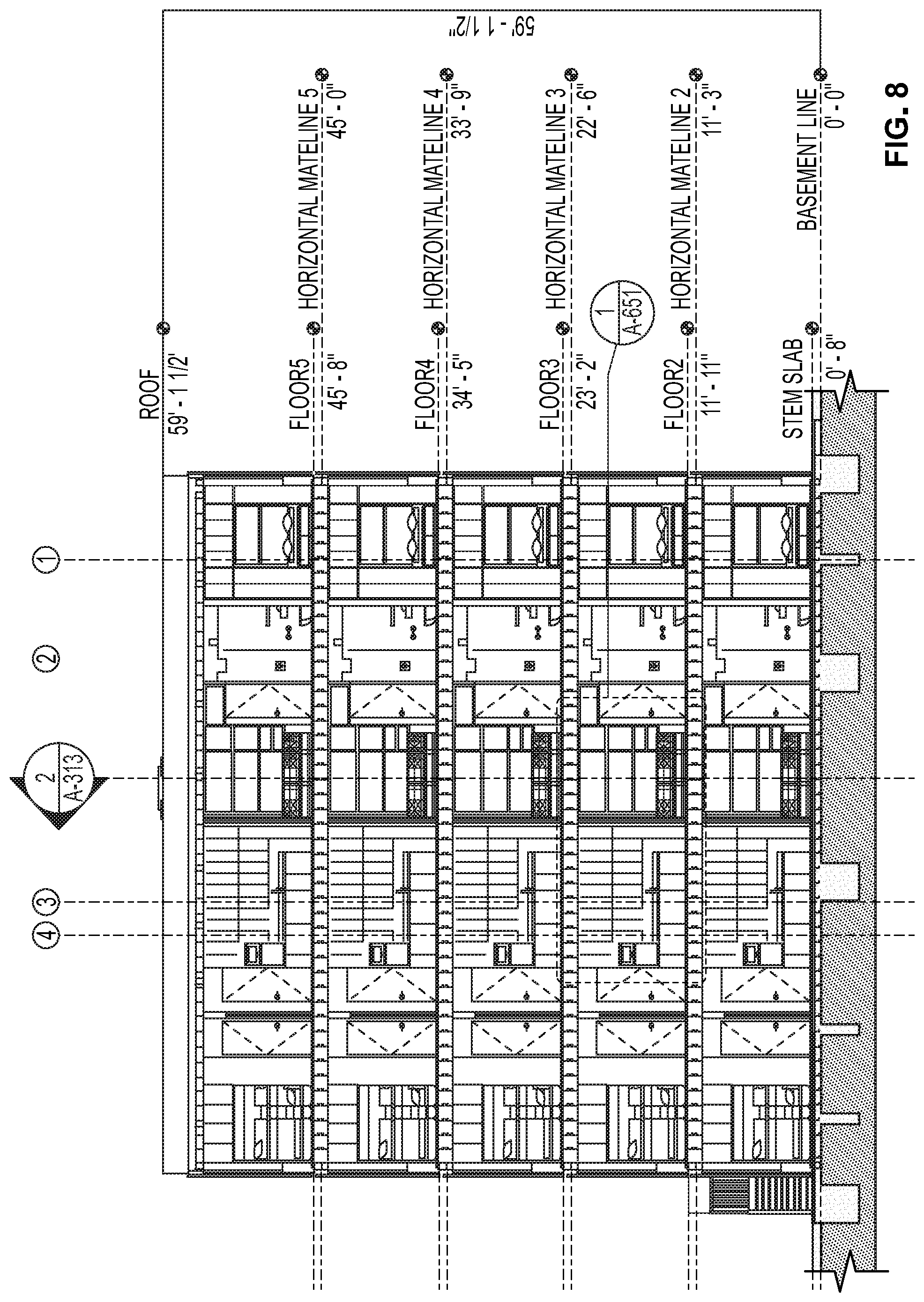 Patent US12312800 Figure 13 – Modular housing system and methods for using the same