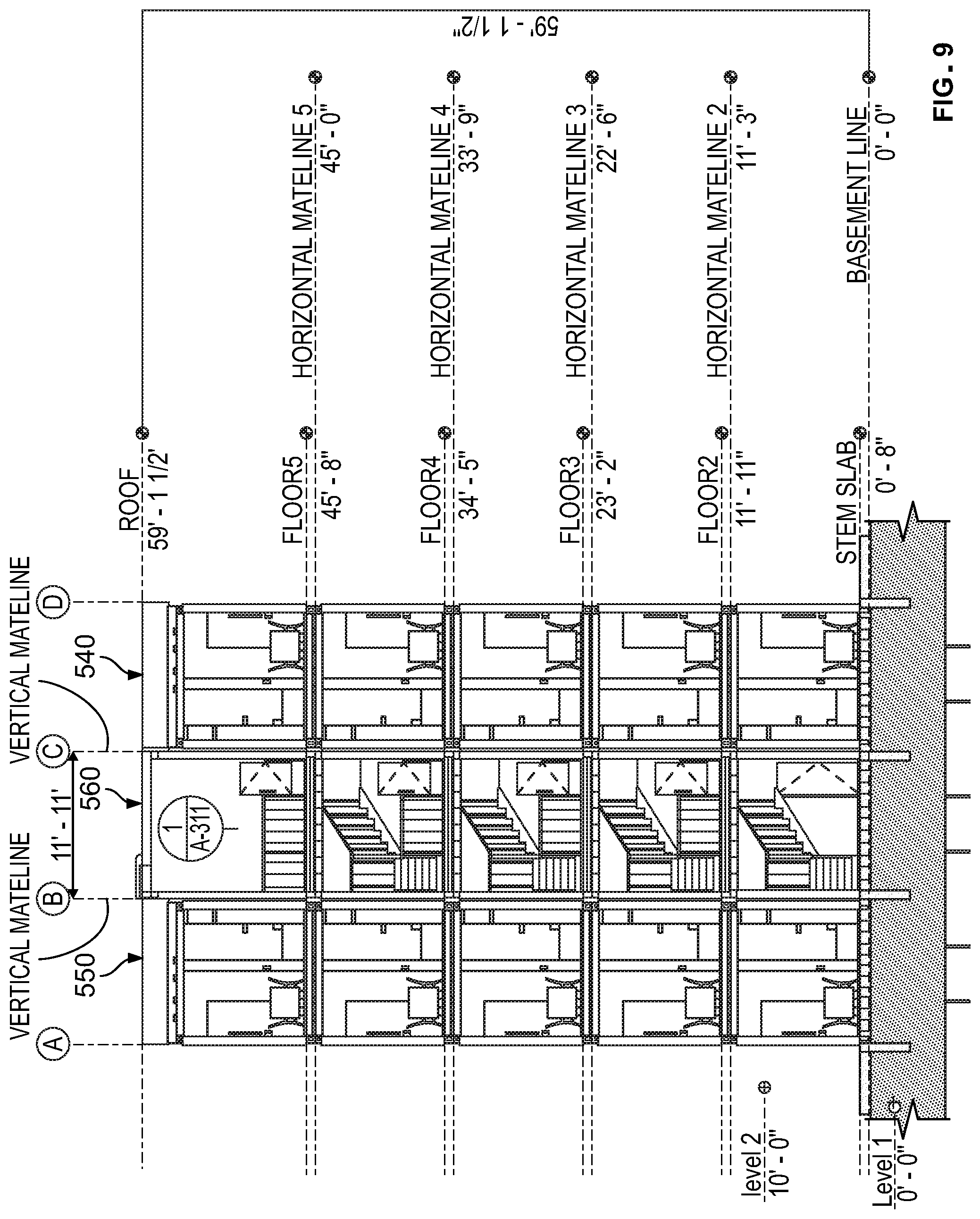 Patent US12312800 Figure 14 – Modular housing system and methods for using the same