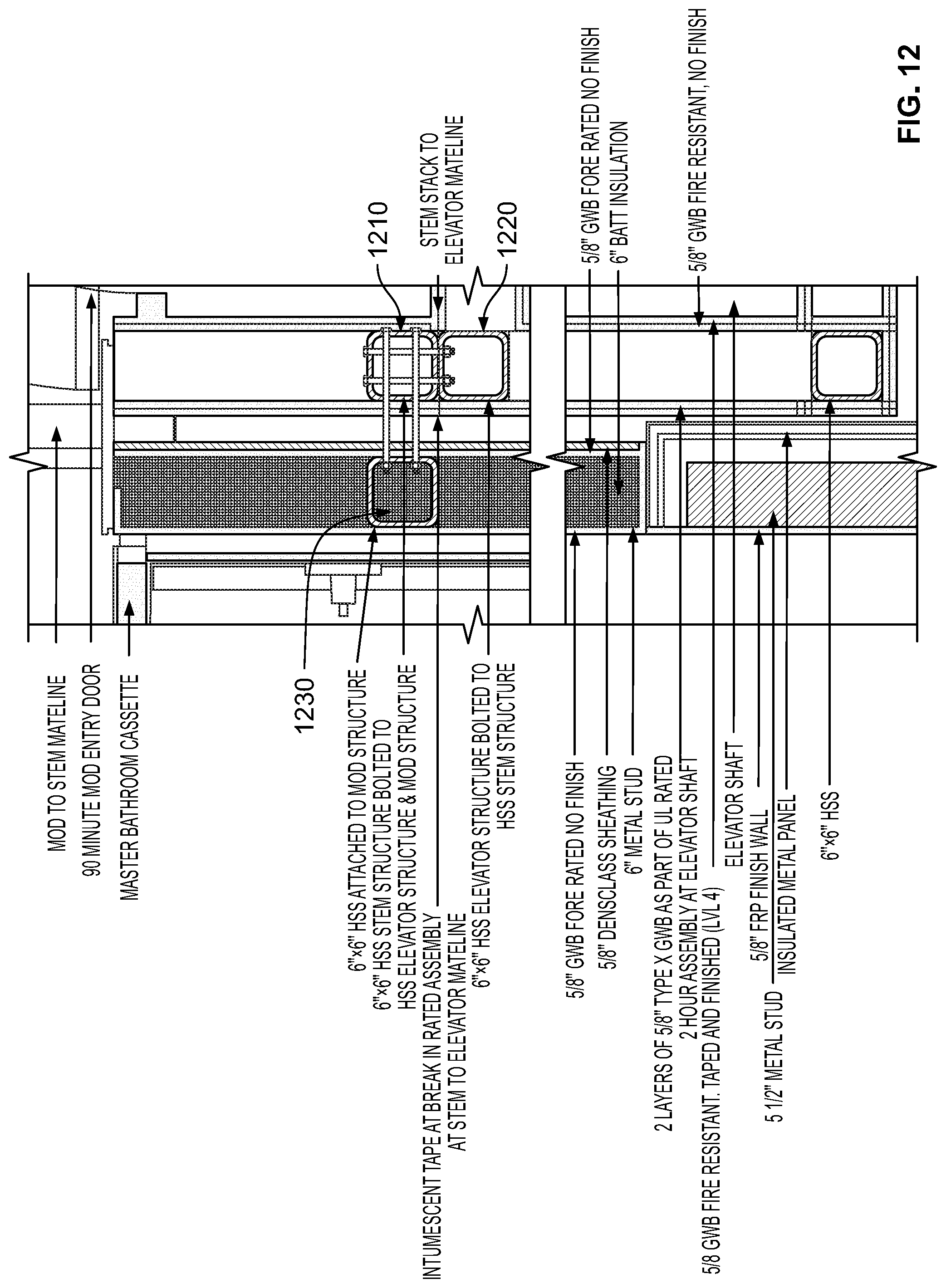Patent US12312800 Figure 17 – Modular housing system and methods for using the same