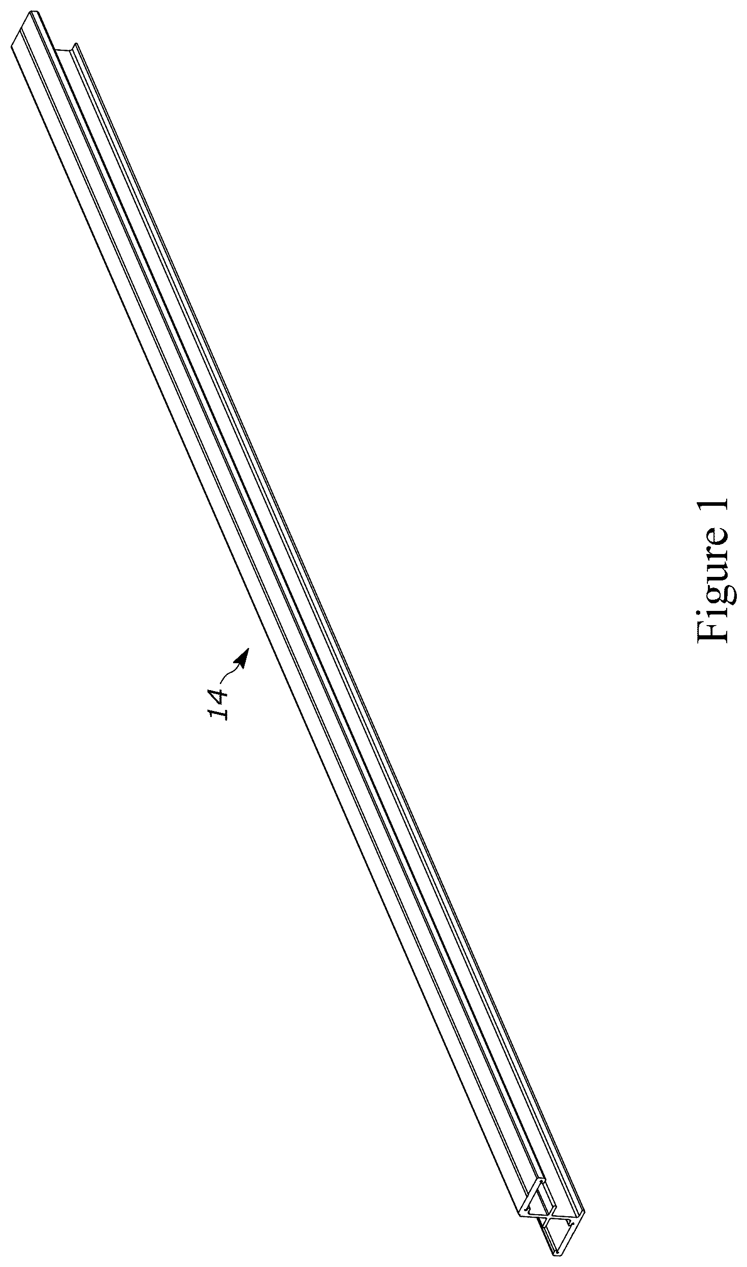 Patent US12312801 Figure 1 – Bracket assembly including a fiber reinforced polymer bracket having a backer and method of use thereof
