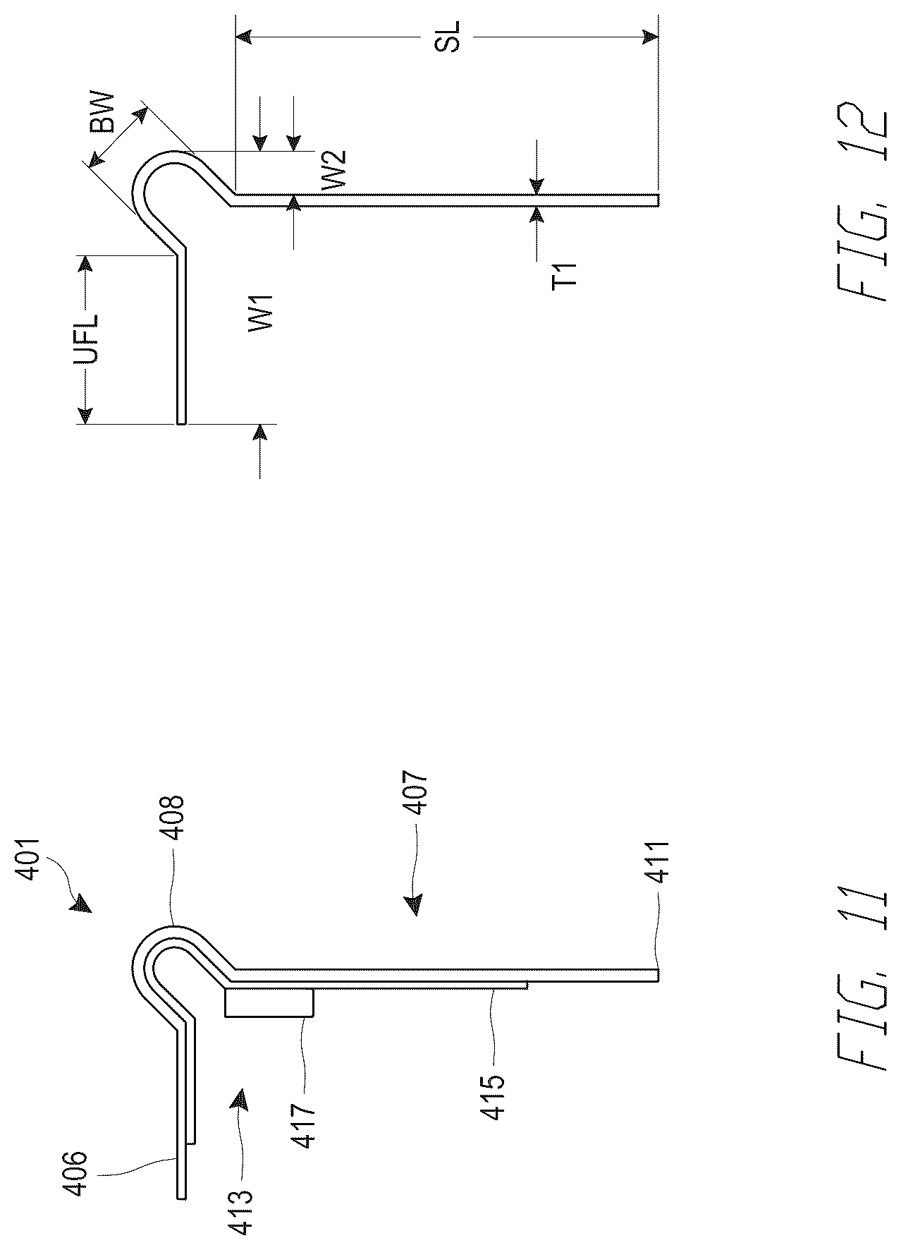 Patent US12312802 Figure 8 – Fire-rated joint component and wall assembly