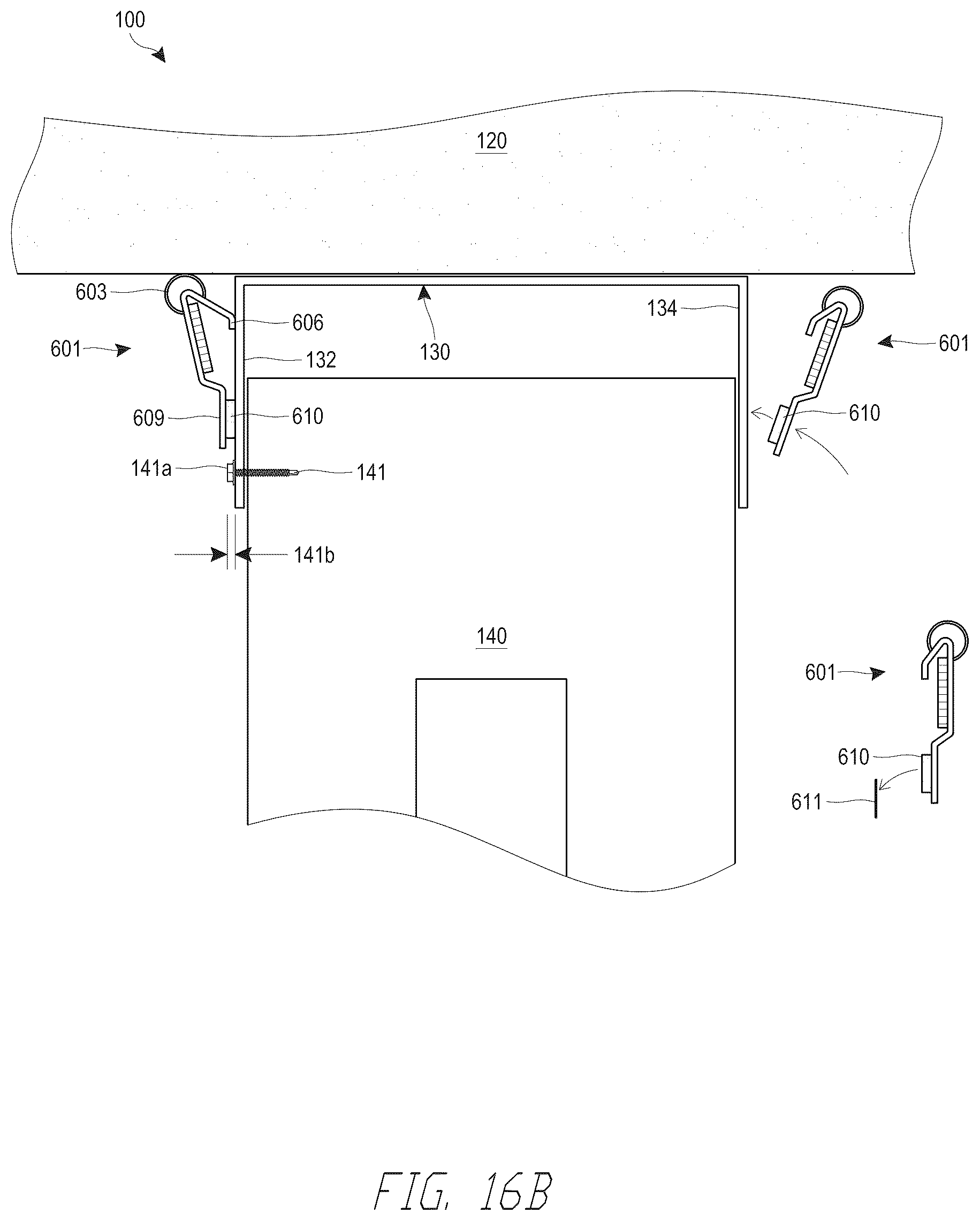 Patent US12312802 Figure 12 – Fire-rated joint component and wall assembly