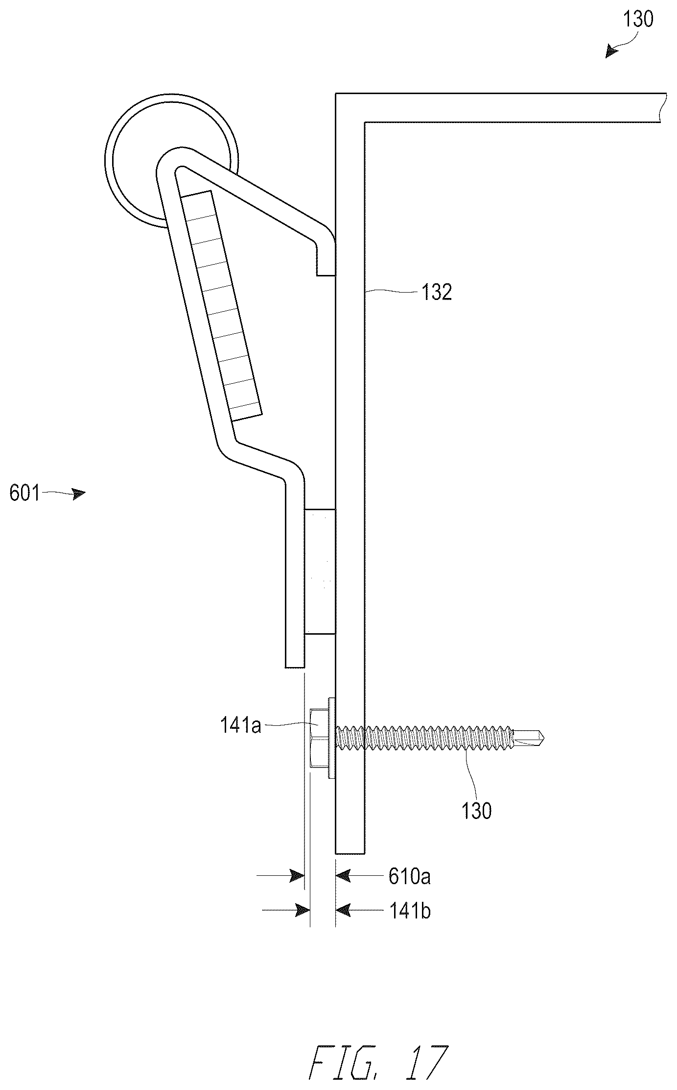 Patent US12312802 Figure 13 – Fire-rated joint component and wall assembly