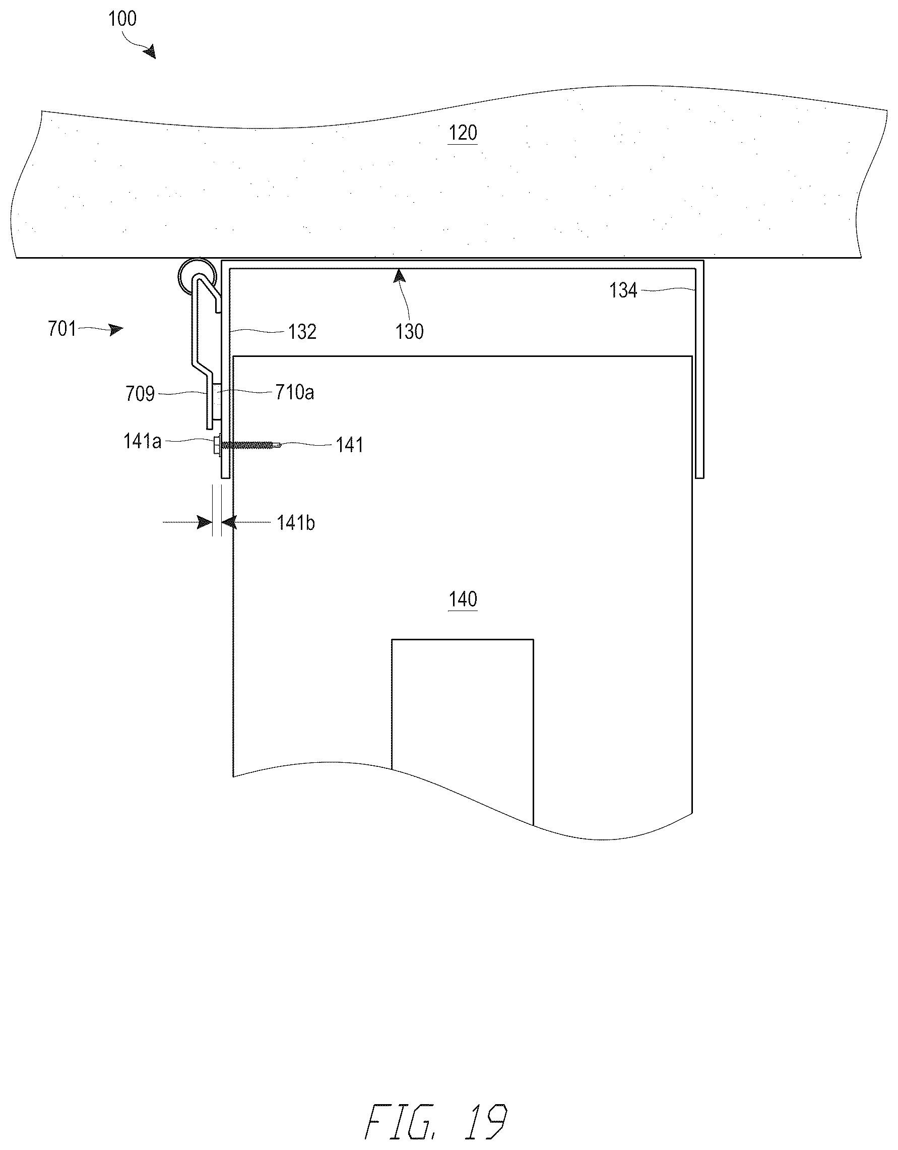 Patent US12312802 Figure 15 – Fire-rated joint component and wall assembly
