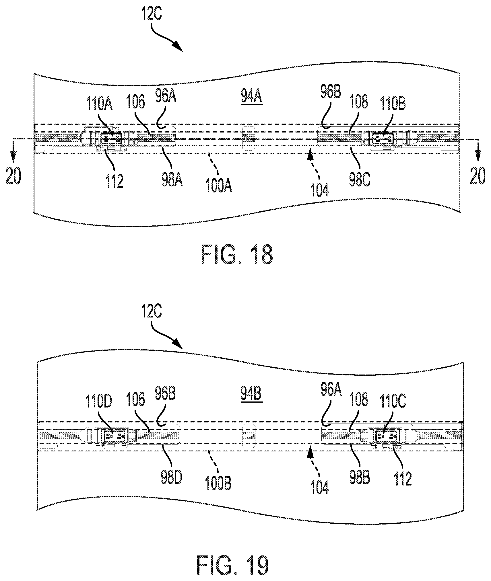 Patent US12312803 Figure 12 – Workspace wall panels and systems including same