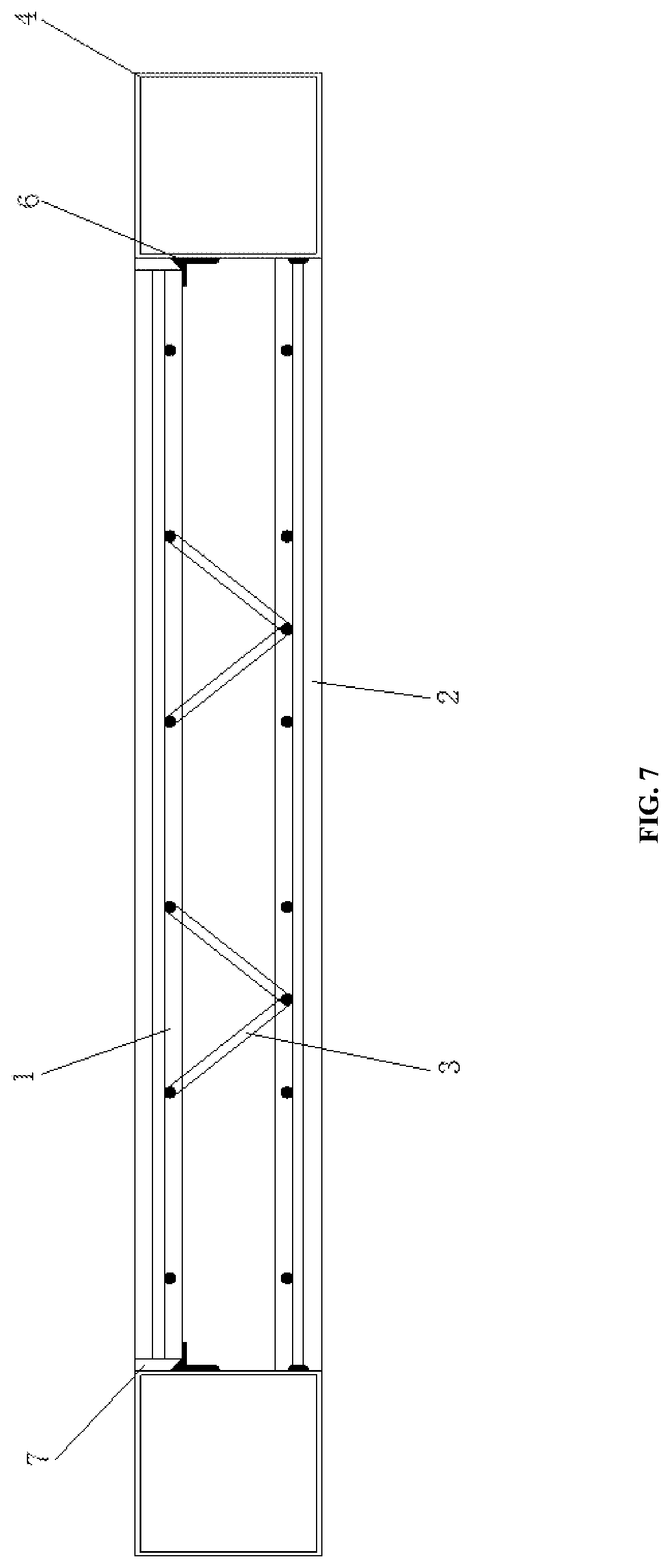 Patent US12312804 Figure 7 – Method for preparing concrete-filled steel tubular edge-constrained laminated shear wall