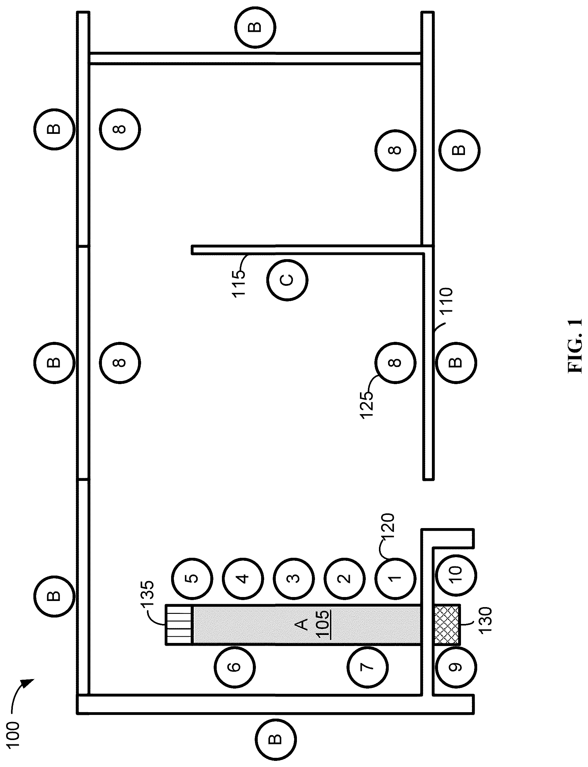 Patent US12312810 — Prefabricated multi-conduit building panel design — Figure 1