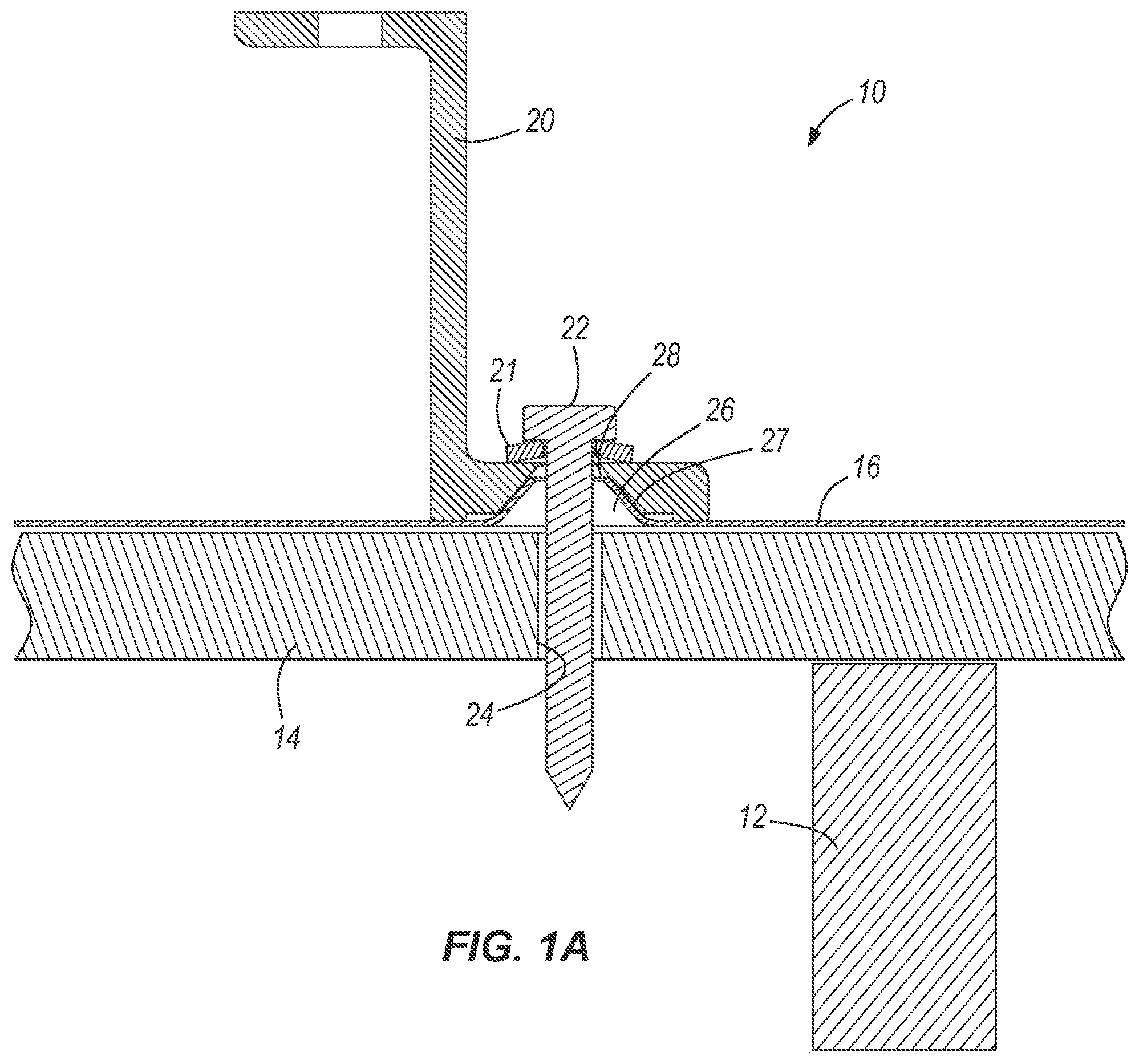 Patent US12312812 Figure 2 – Roof mounting system