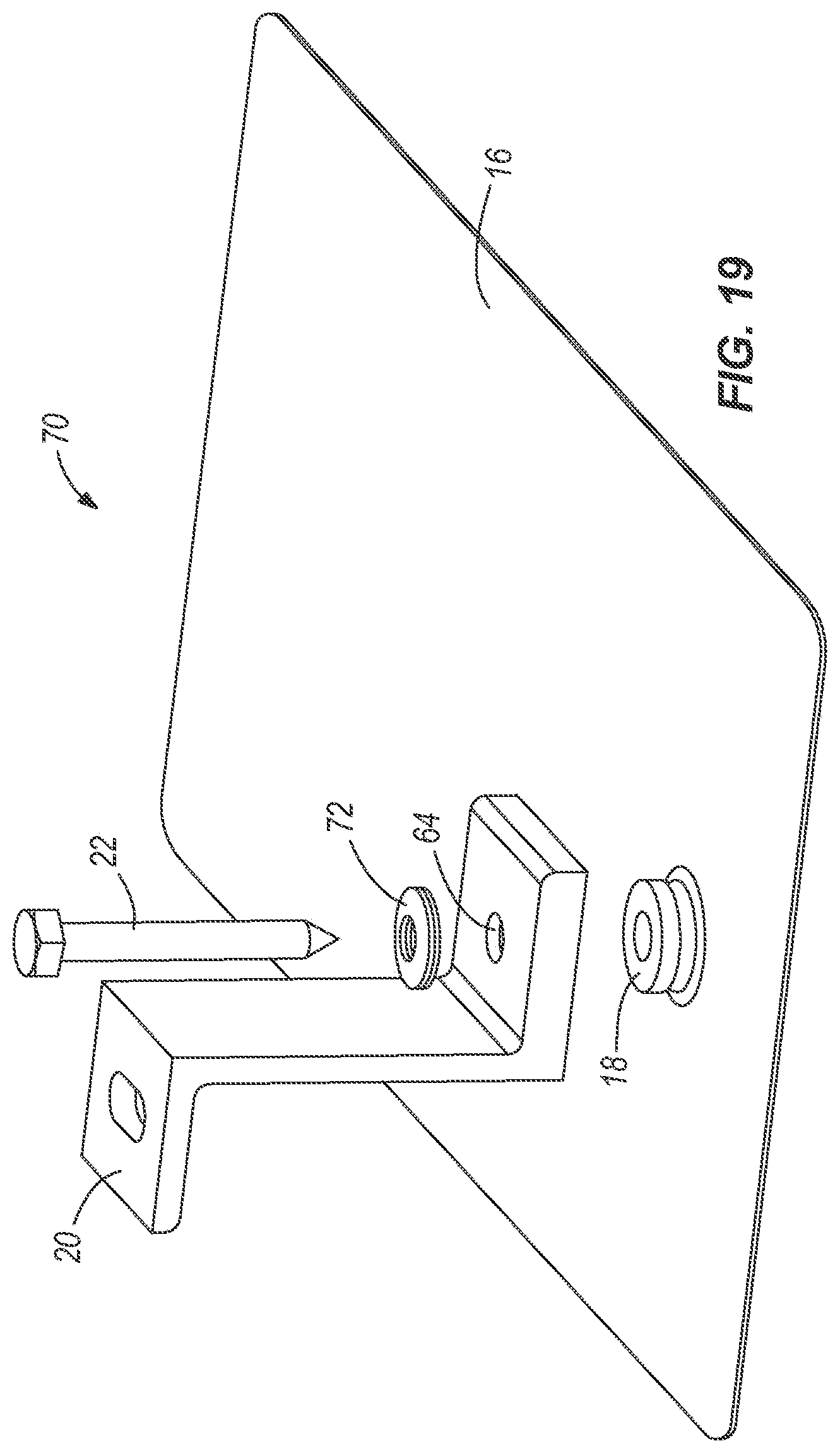 Patent US12312812 Figure 10 – Roof mounting system