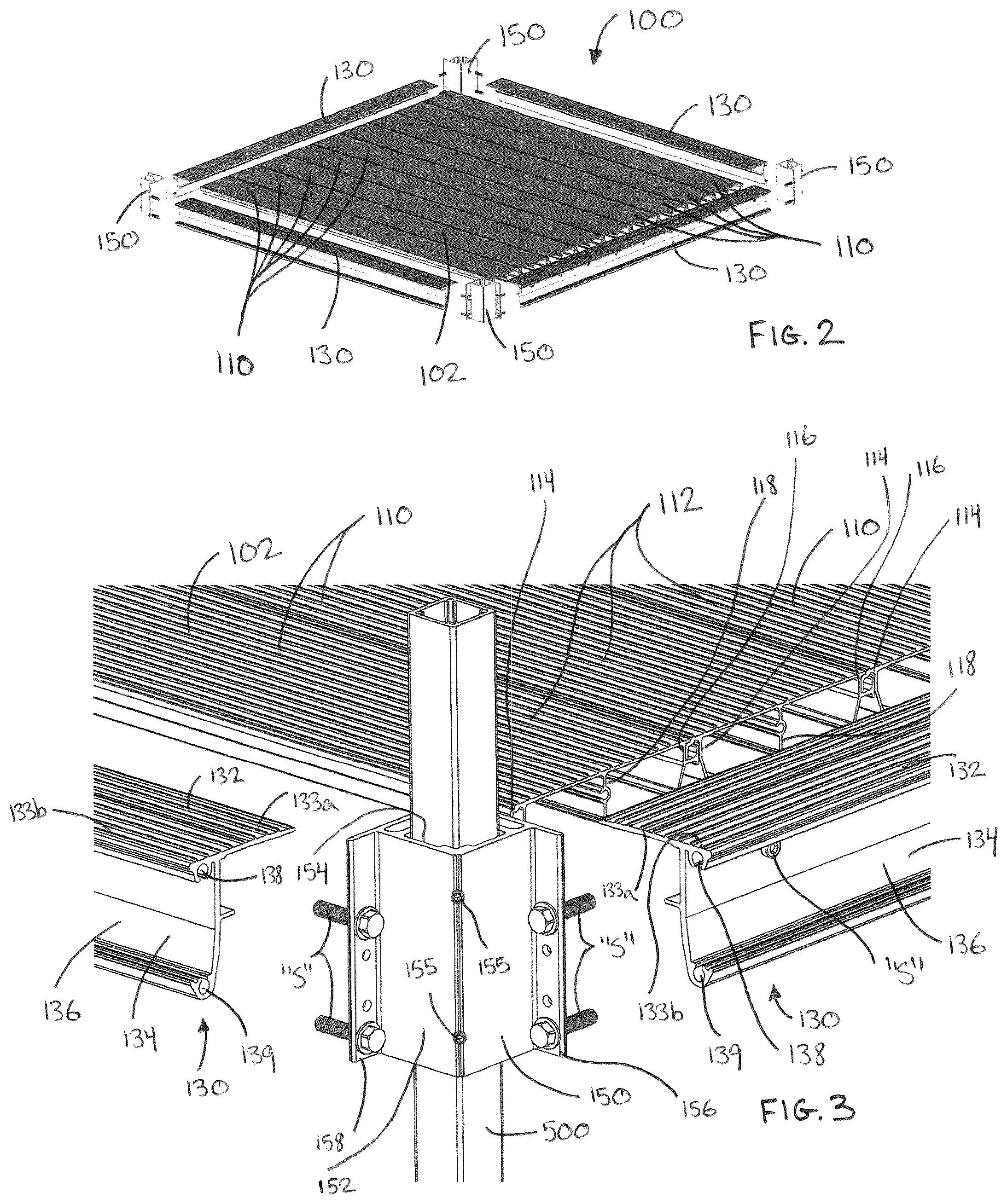 Patent US12312813 Figure 2 – Wheelchair ramps, hand railings, and modular accessibility systems incorporating the same