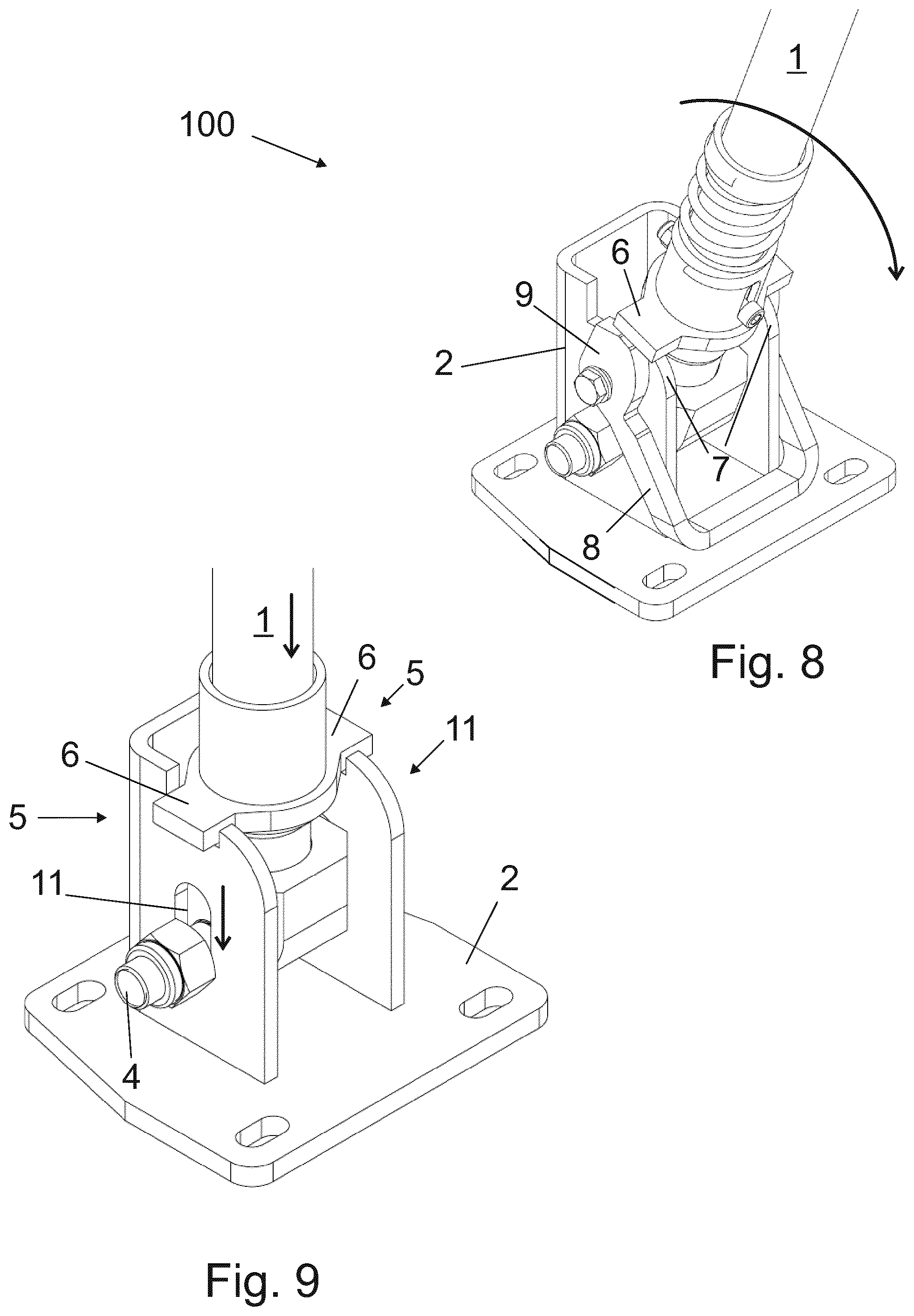 Patent US12312814 Figure 5 – Arrangement