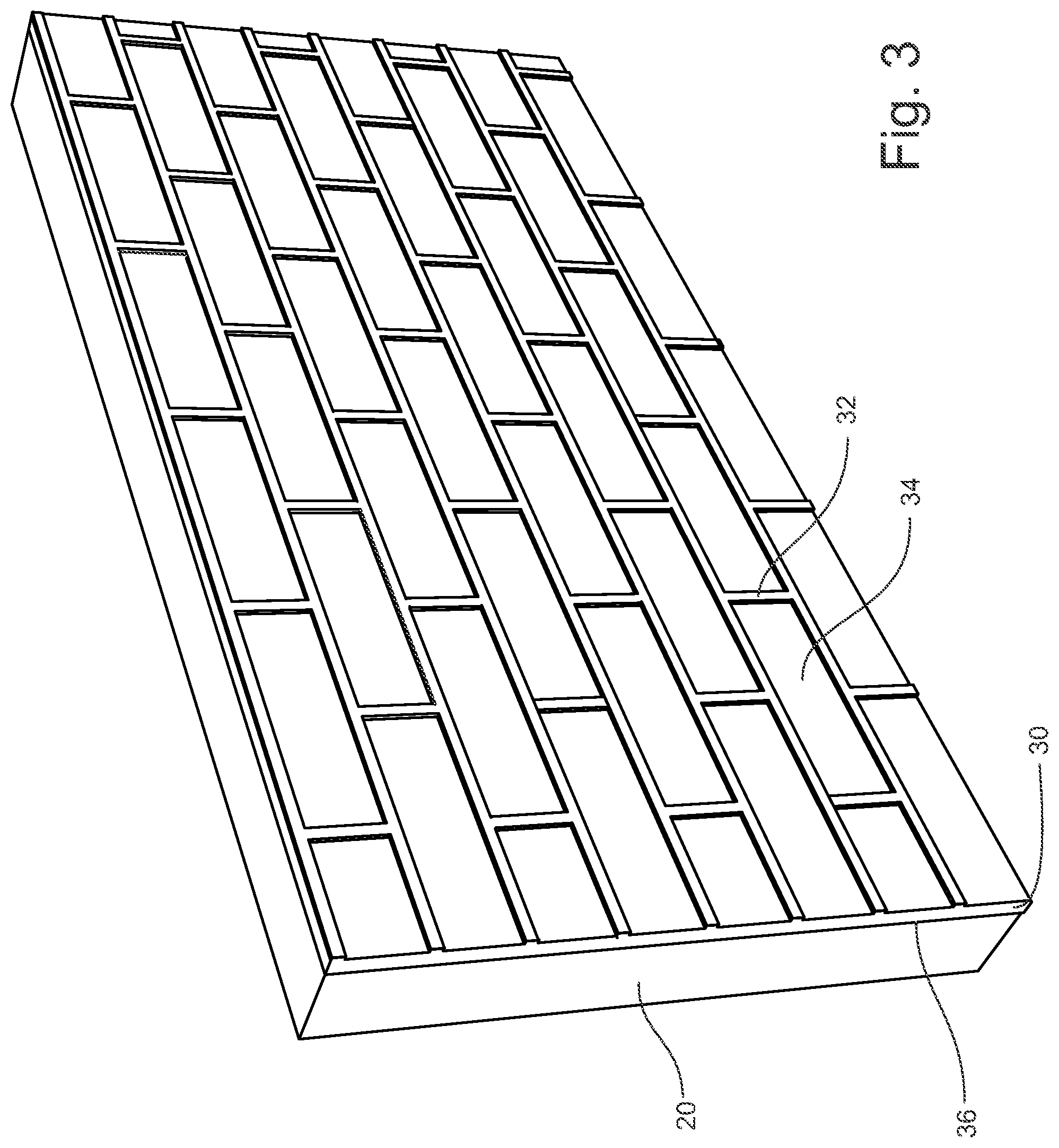 Patent US12312815 Figure 3 – Wall panel