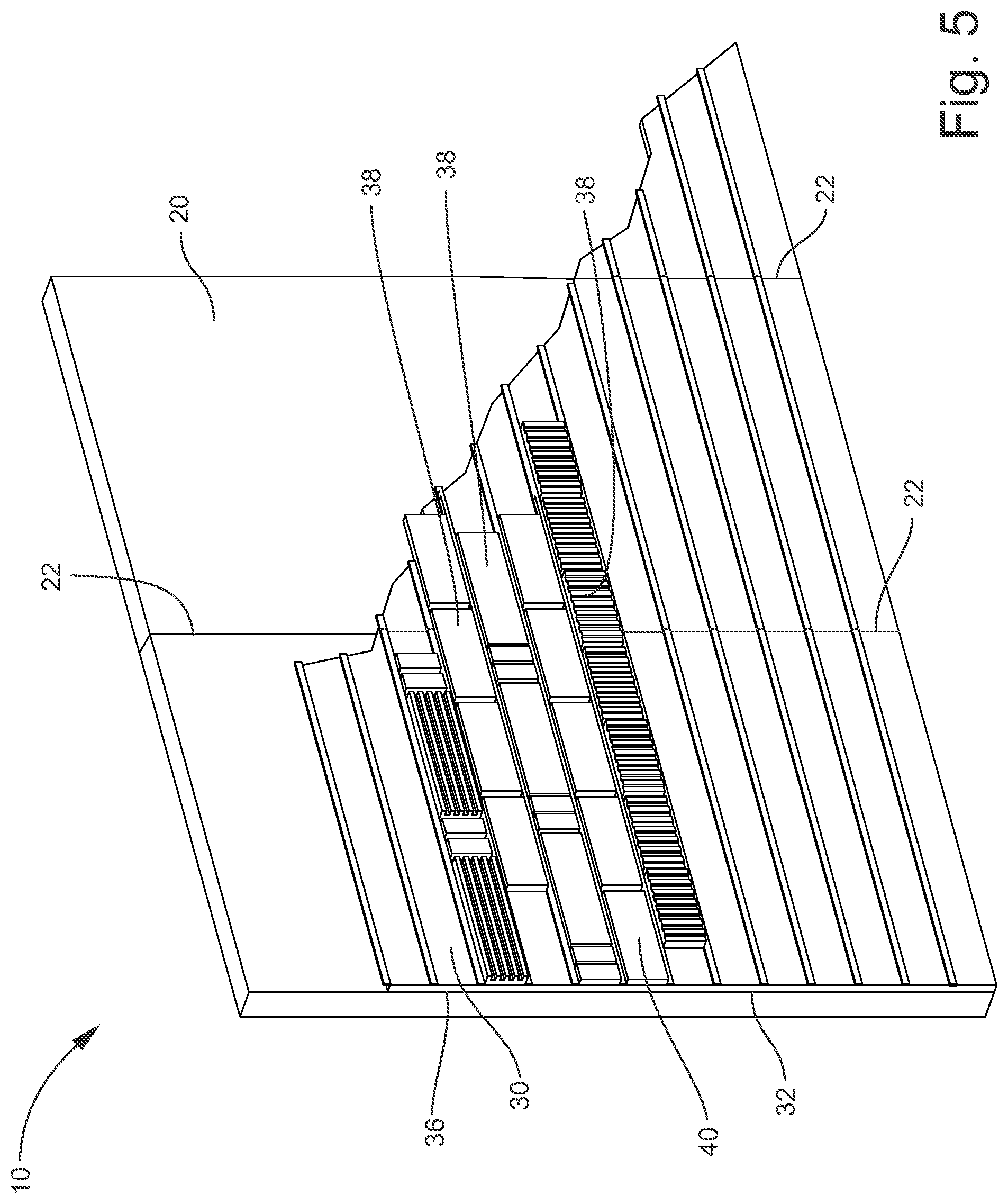 Patent US12312815 Figure 5 – Wall panel