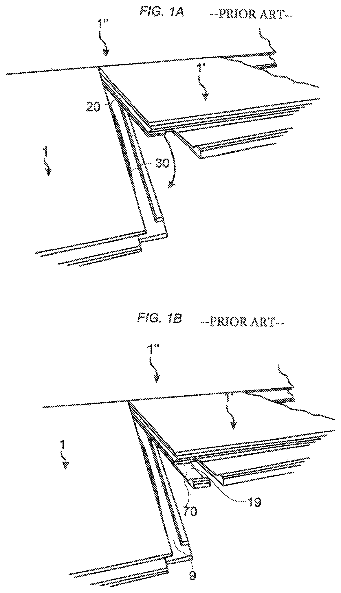 Patent US12312816 Figure 1 – Building panel with a mechanical locking system