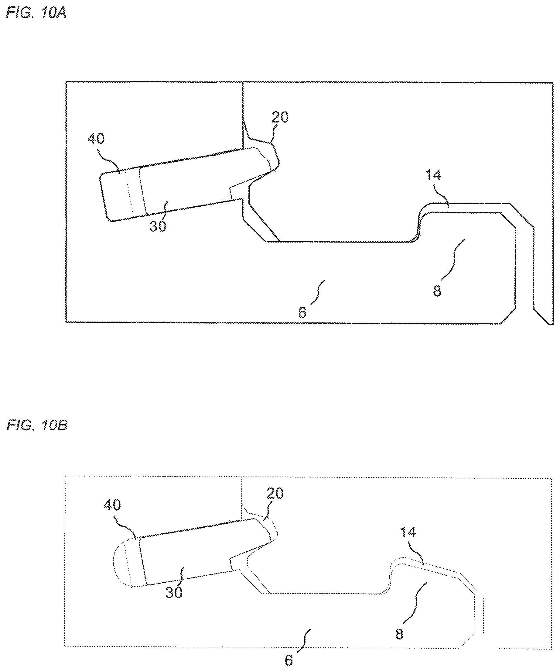 Patent US12312816 Figure 10 – Building panel with a mechanical locking system