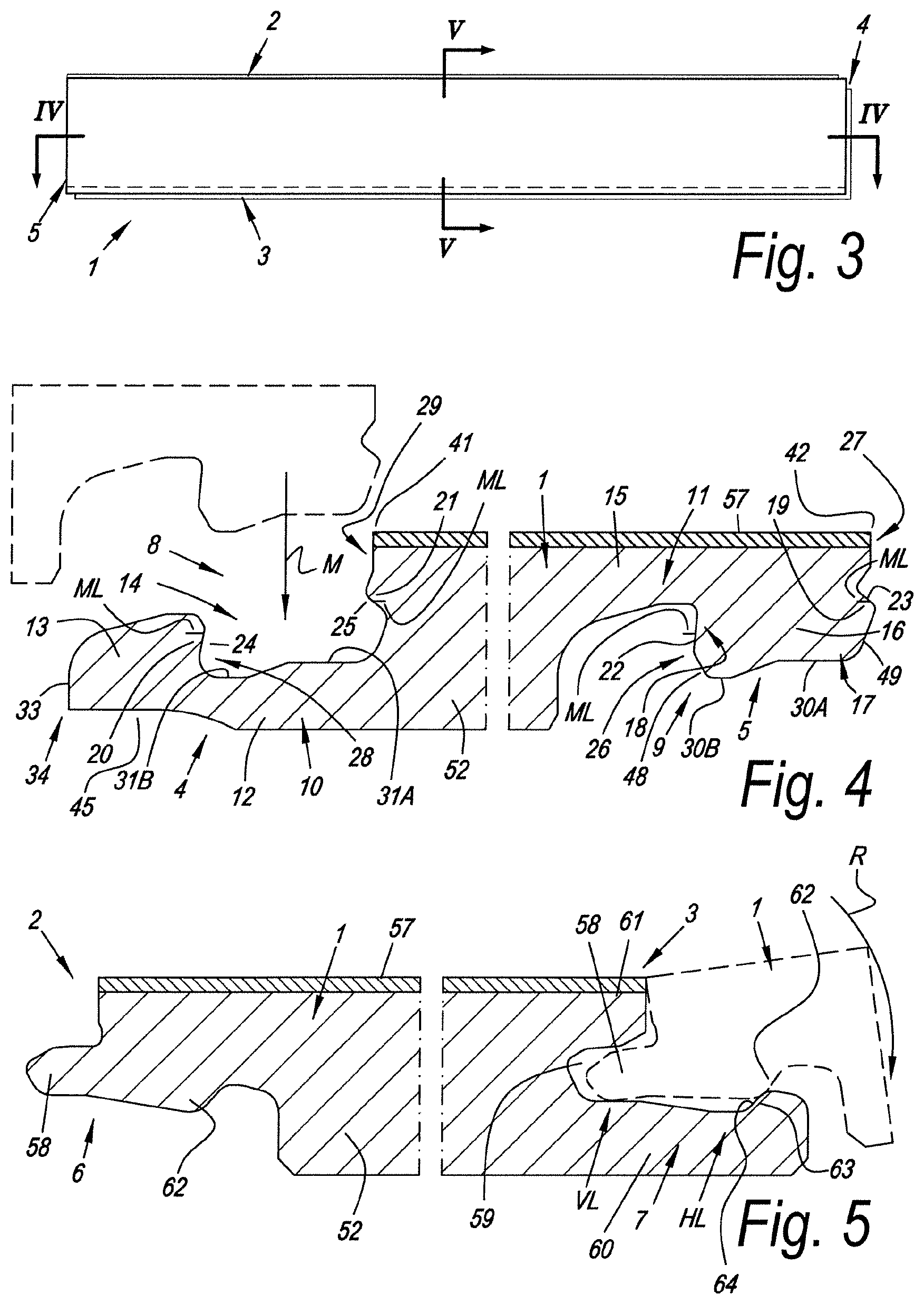 Patent US12312817 Figure 2 – Floor panel for forming a floor covering