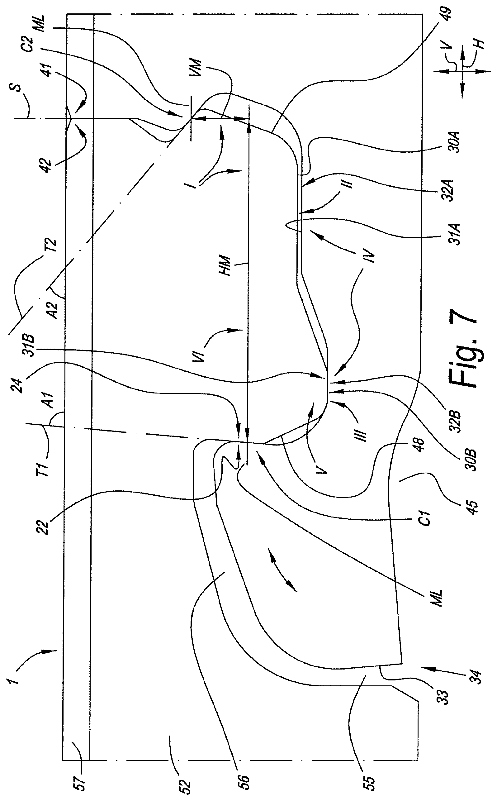 Patent US12312817 Figure 4 – Floor panel for forming a floor covering