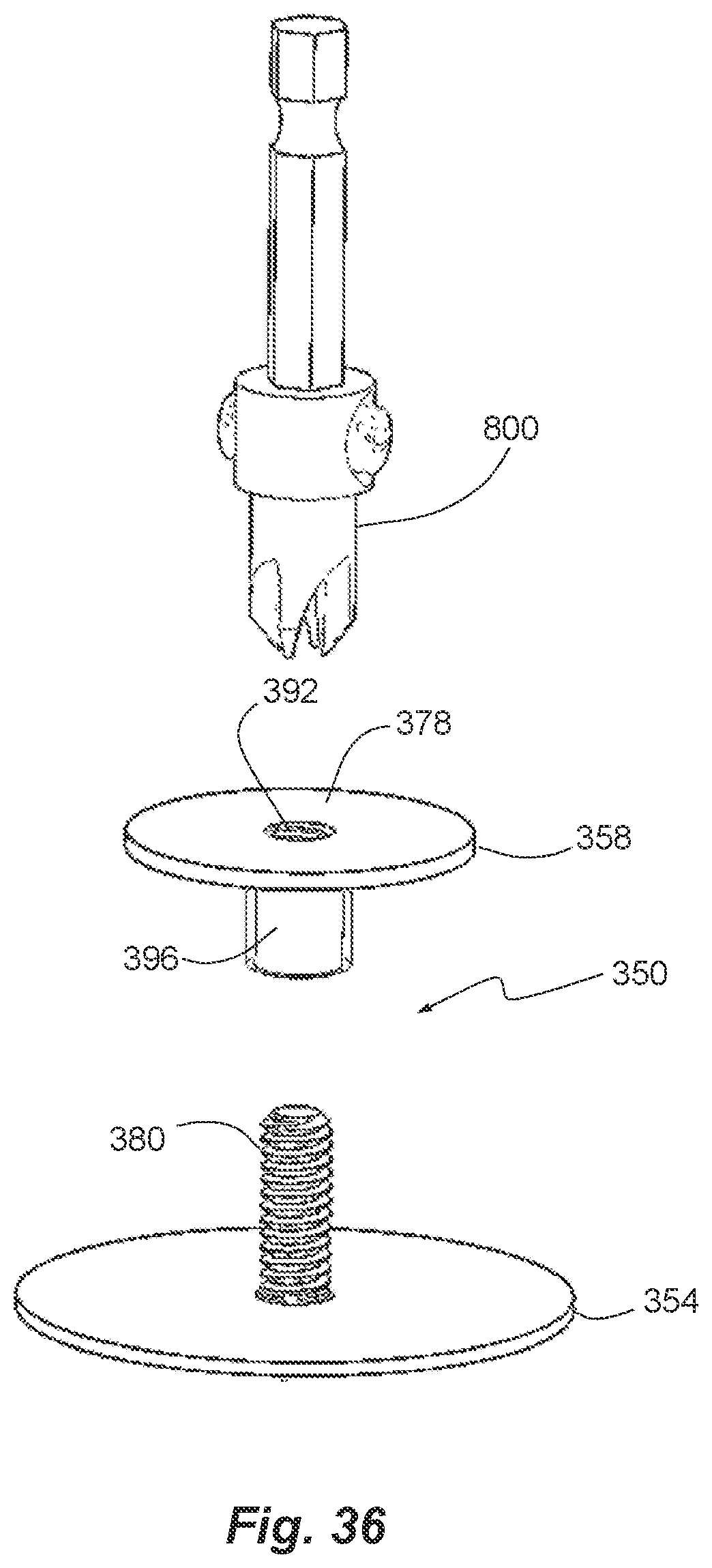 Patent US12312818 Figure 13 – Adhesive anchoring of subfloor