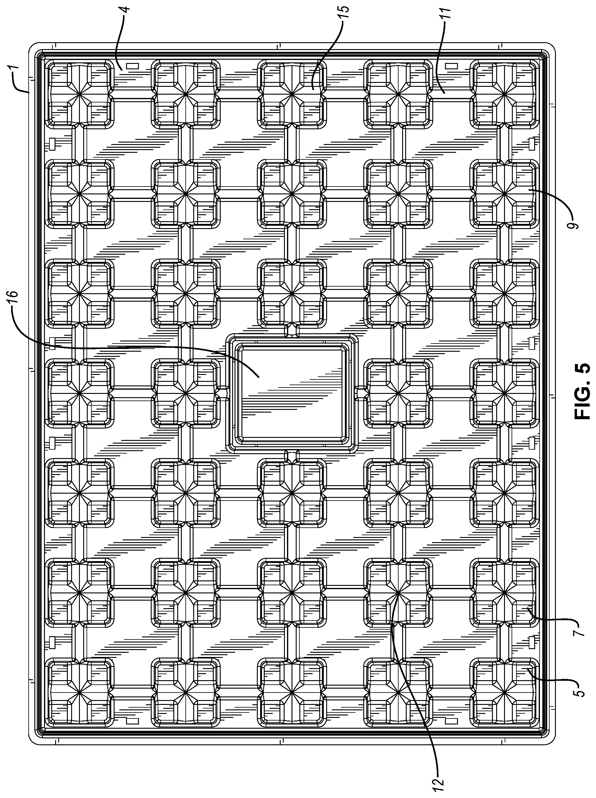 Patent US12312819 Figure 5 – Raised panel