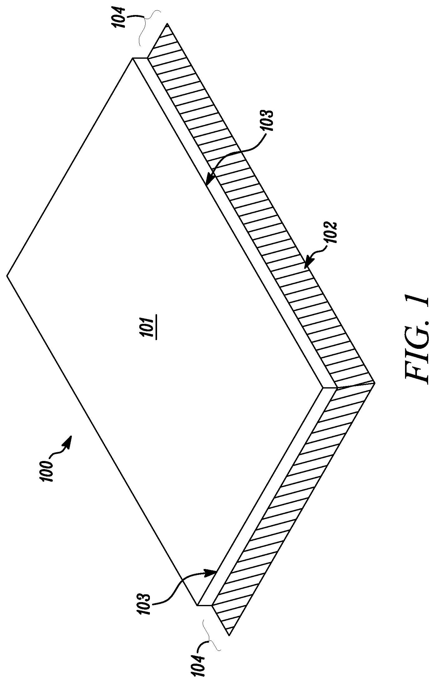 Patent US12312820 Figure 1 – Composite structural board and wall systems containing same