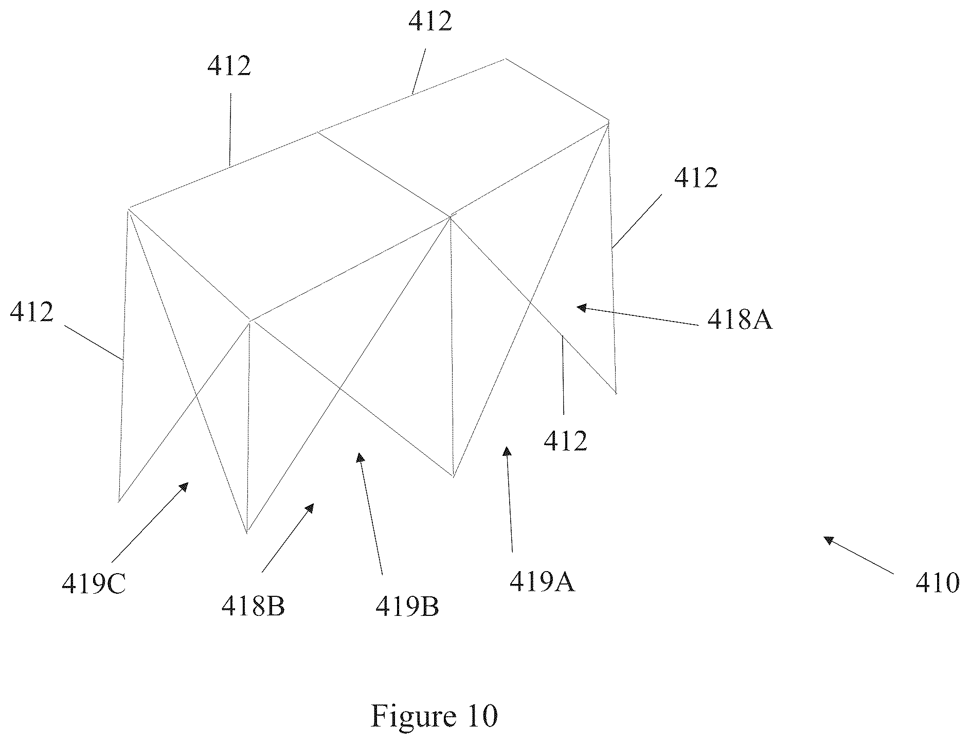 Patent US12312821 Figure 10 – Adaptable, temporary landscape protection structure