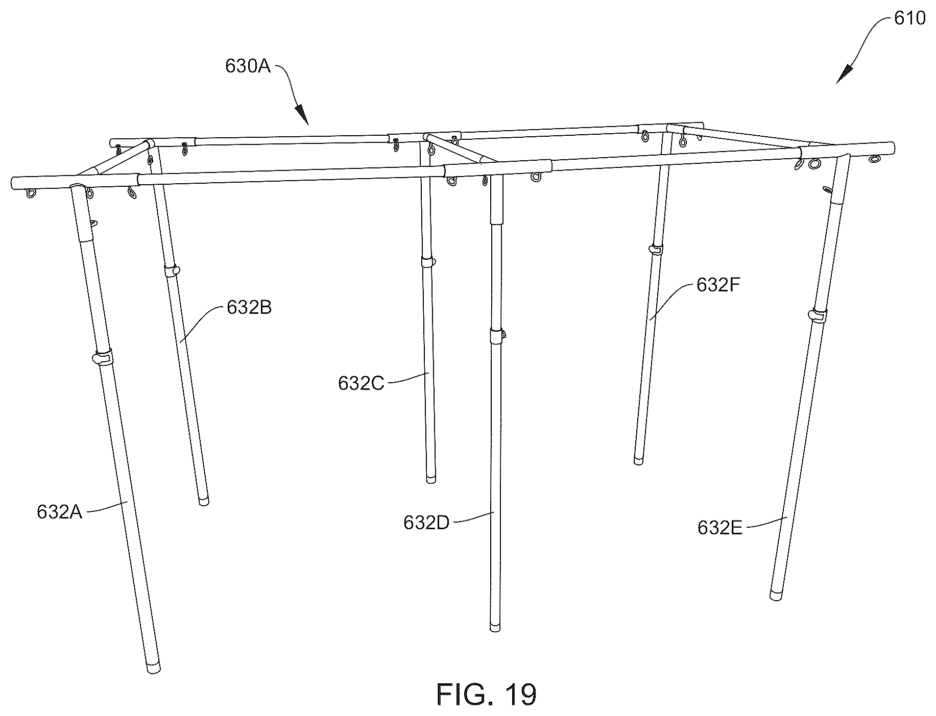 Patent US12312821 Figure 19 – Adaptable, temporary landscape protection structure