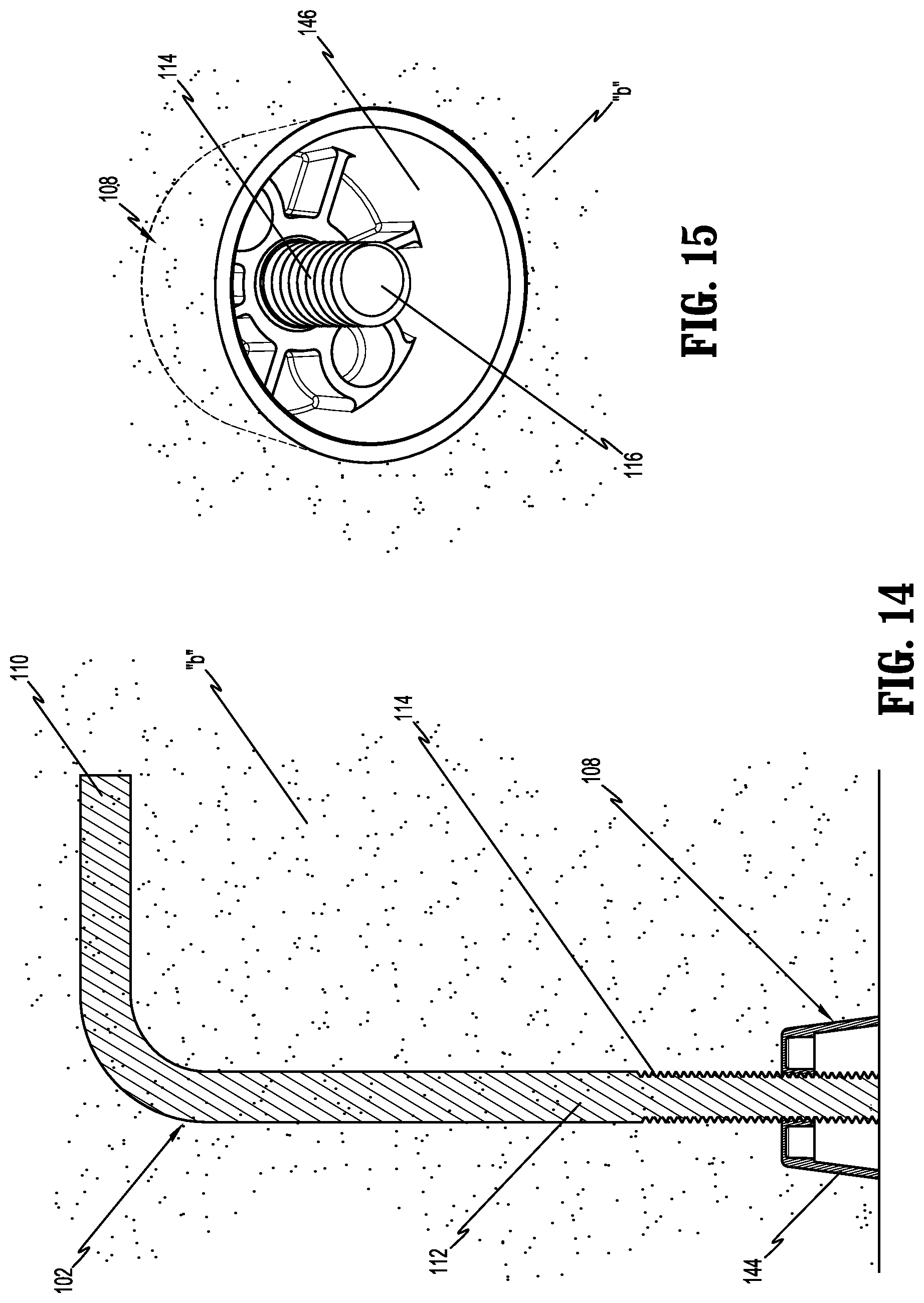 Patent US12312822 Figure 10 – Construction anchor apparatus and system and methodology of use