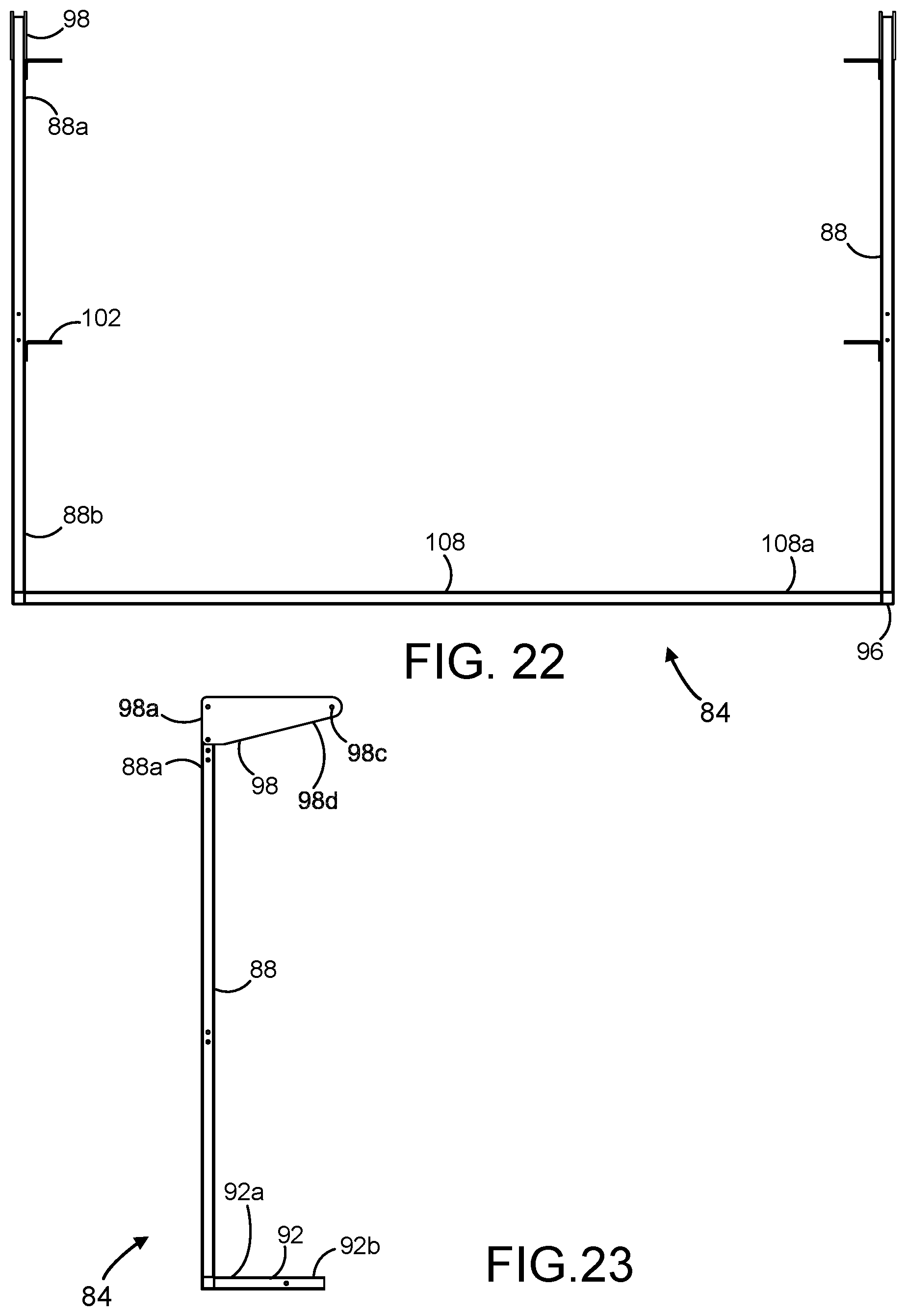 Patent US12312823 Figure 11 – Portable multi-hinged shelter
