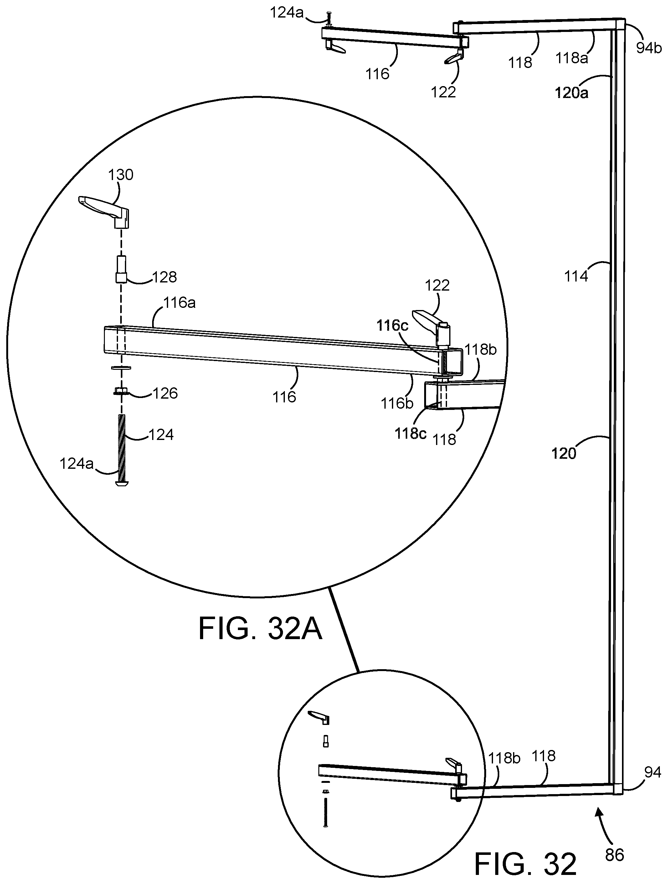 Patent US12312823 Figure 18 – Portable multi-hinged shelter