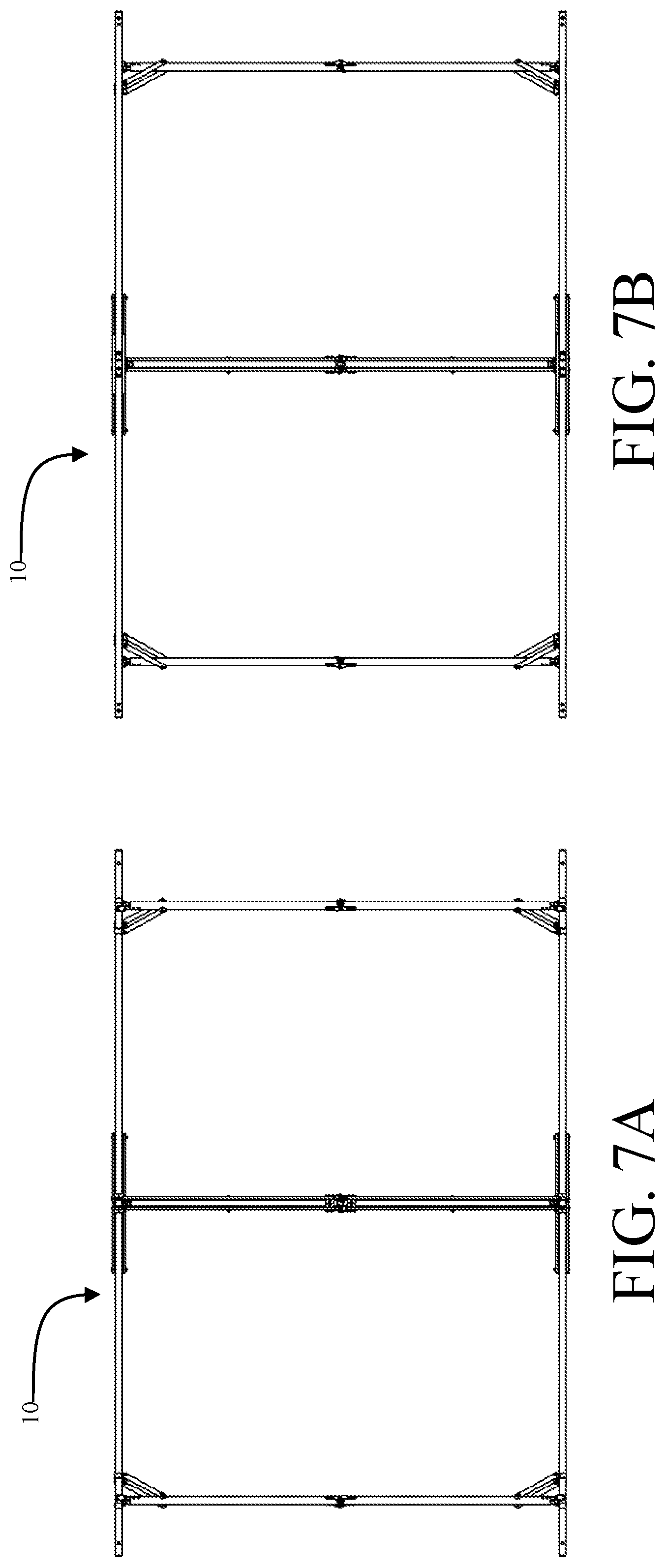 Patent US12312825 Figure 7 – Tent frame assembly