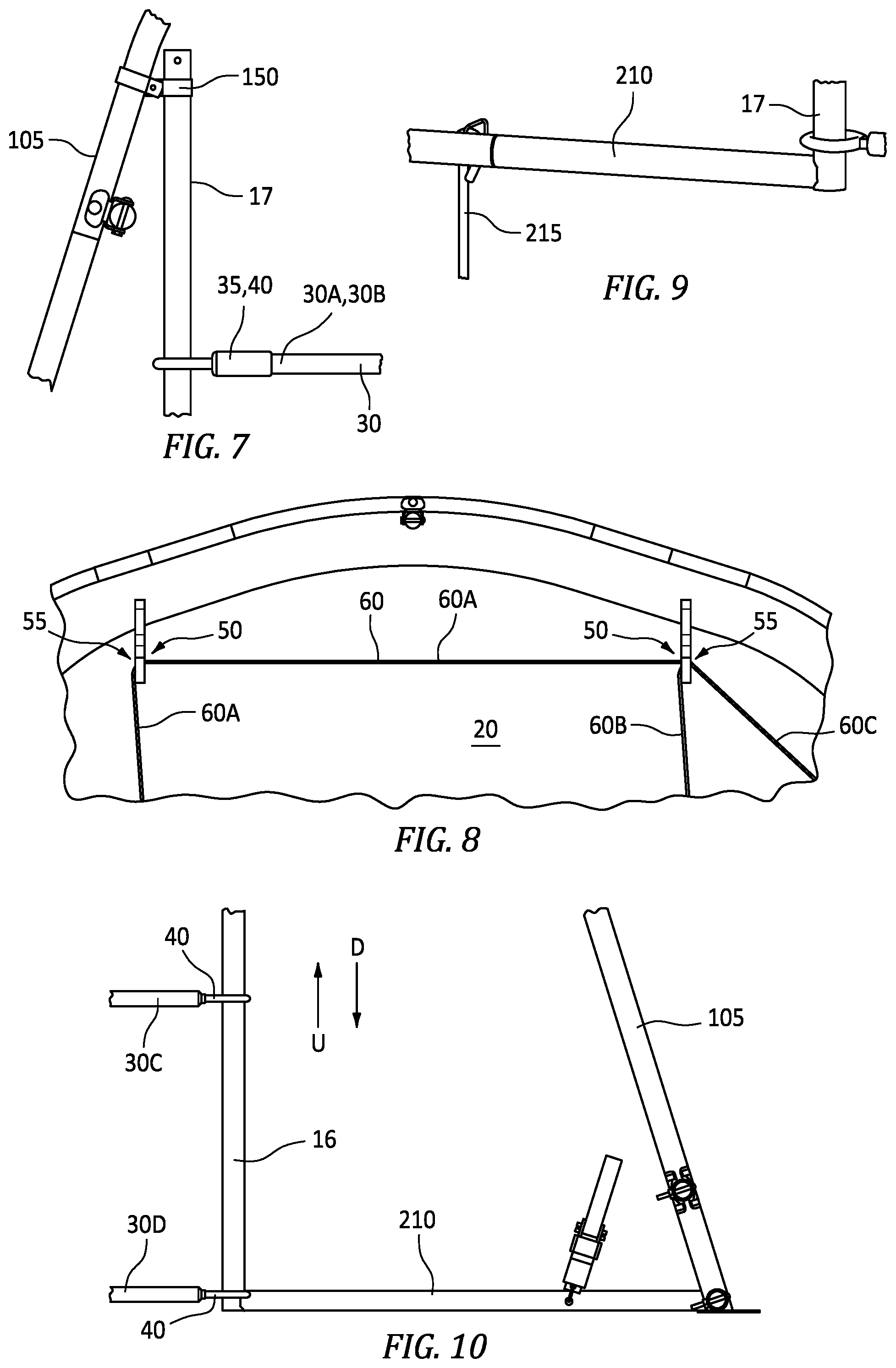 Patent US12312827 Figure 3 – Door assembly for a shelter and a shelter including same
