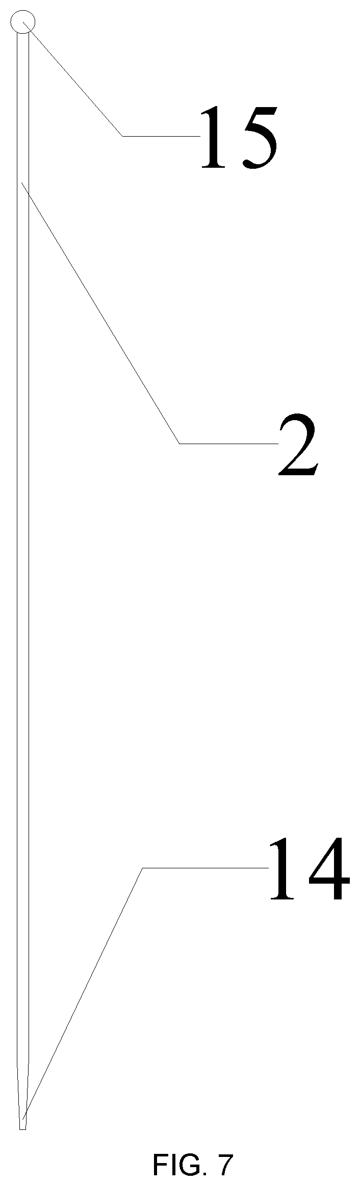 Patent US12312828 Figure 7 – Hinged quick installation fence