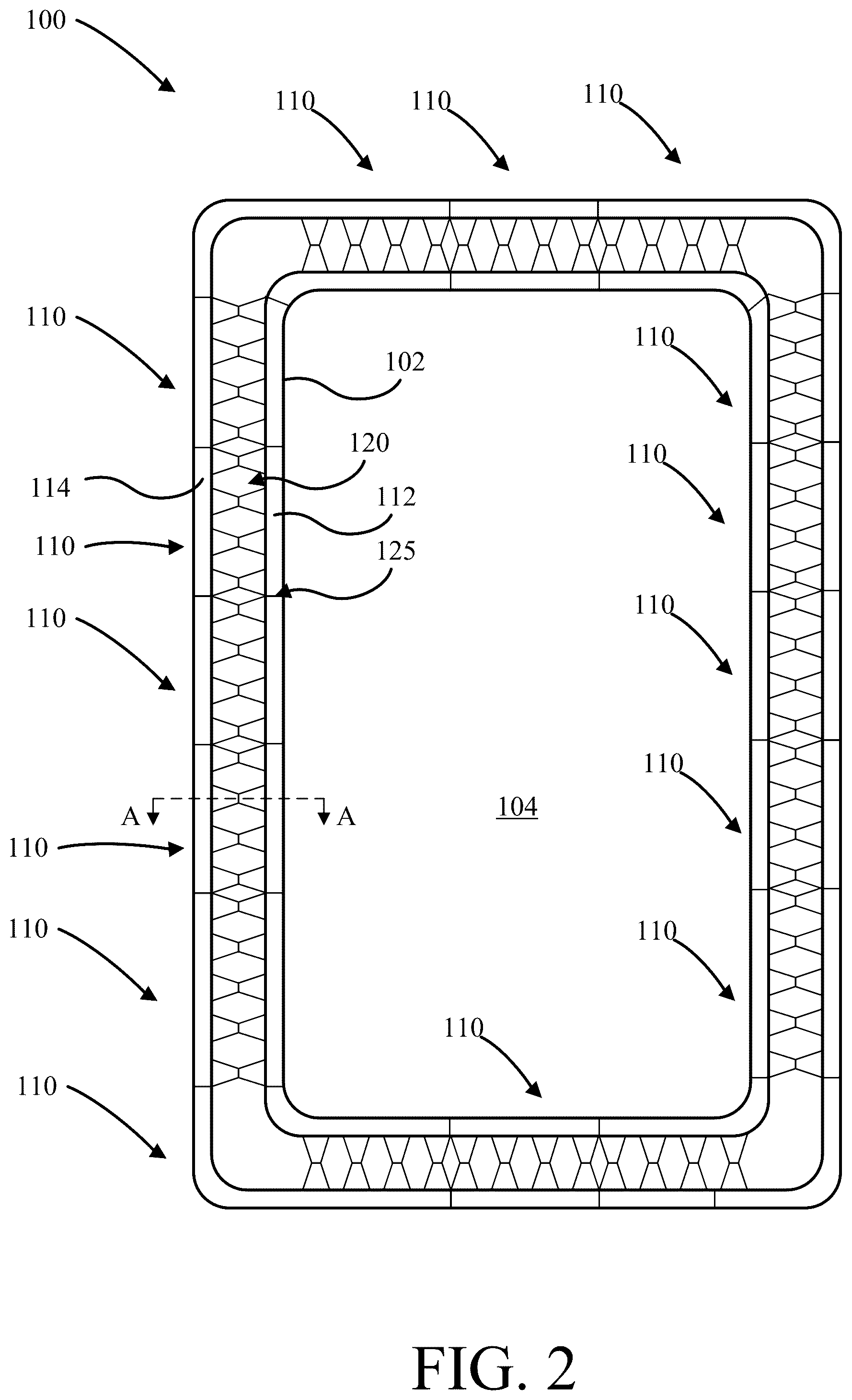 Patent US12312830 Figure 2 – Wall assemblies, systems, and methods thereof