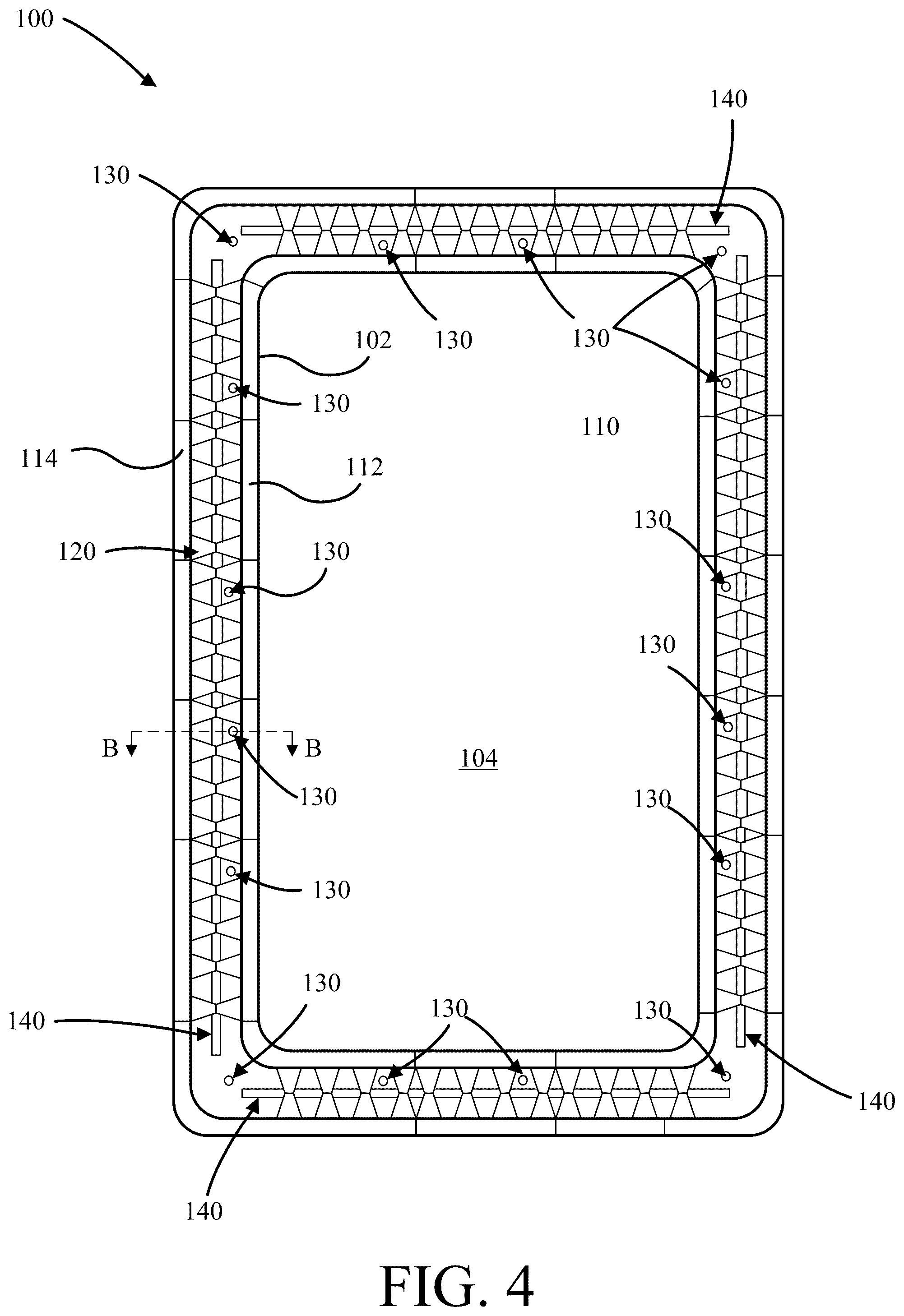 Patent US12312830 Figure 4 – Wall assemblies, systems, and methods thereof