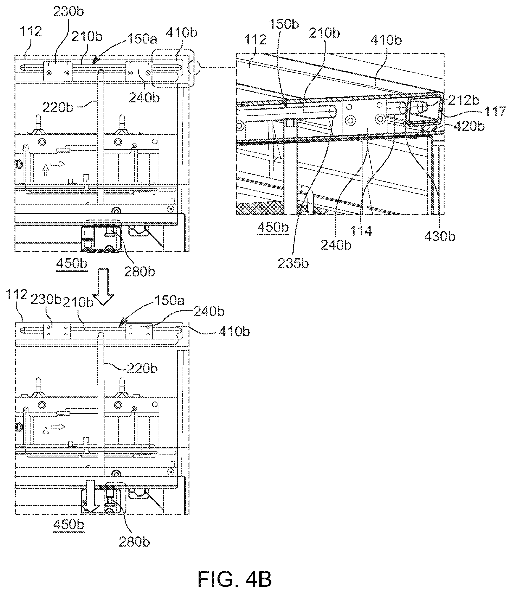 Patent US12312833 Figure 6 – Locking systems for server cabinets