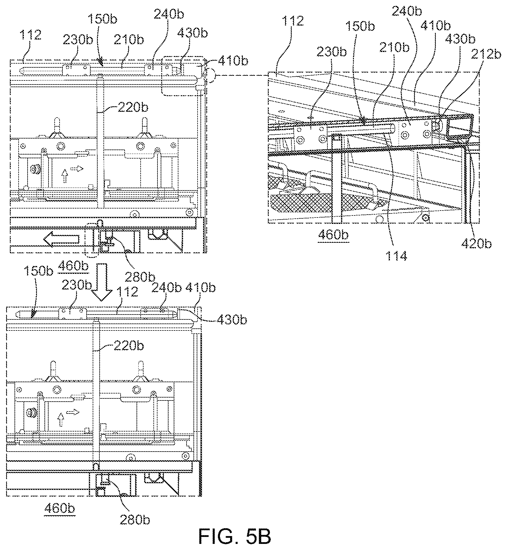 Patent US12312833 Figure 8 – Locking systems for server cabinets