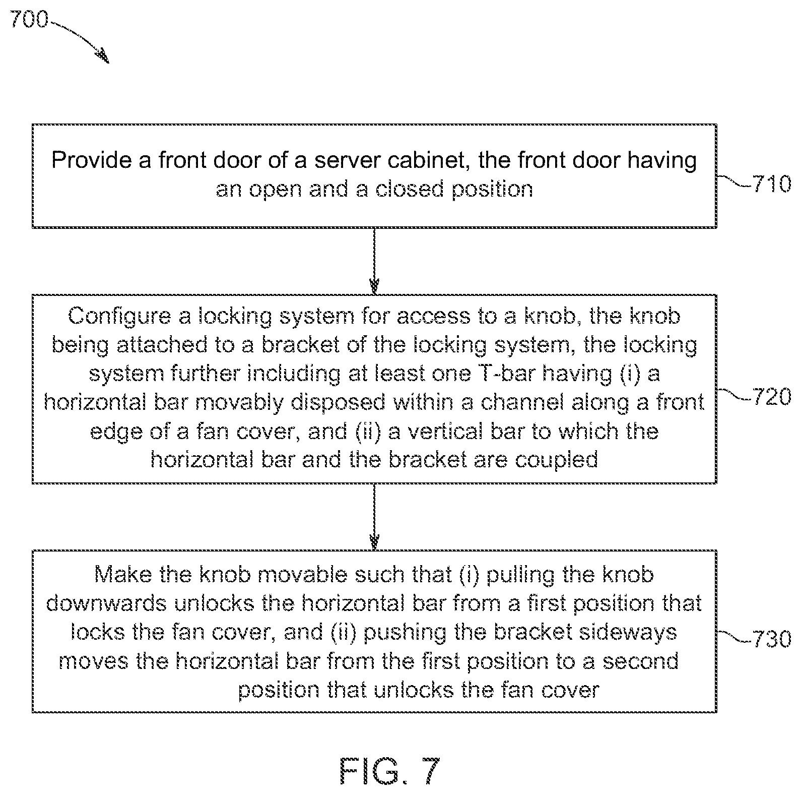 Patent US12312833 Figure 10 – Locking systems for server cabinets