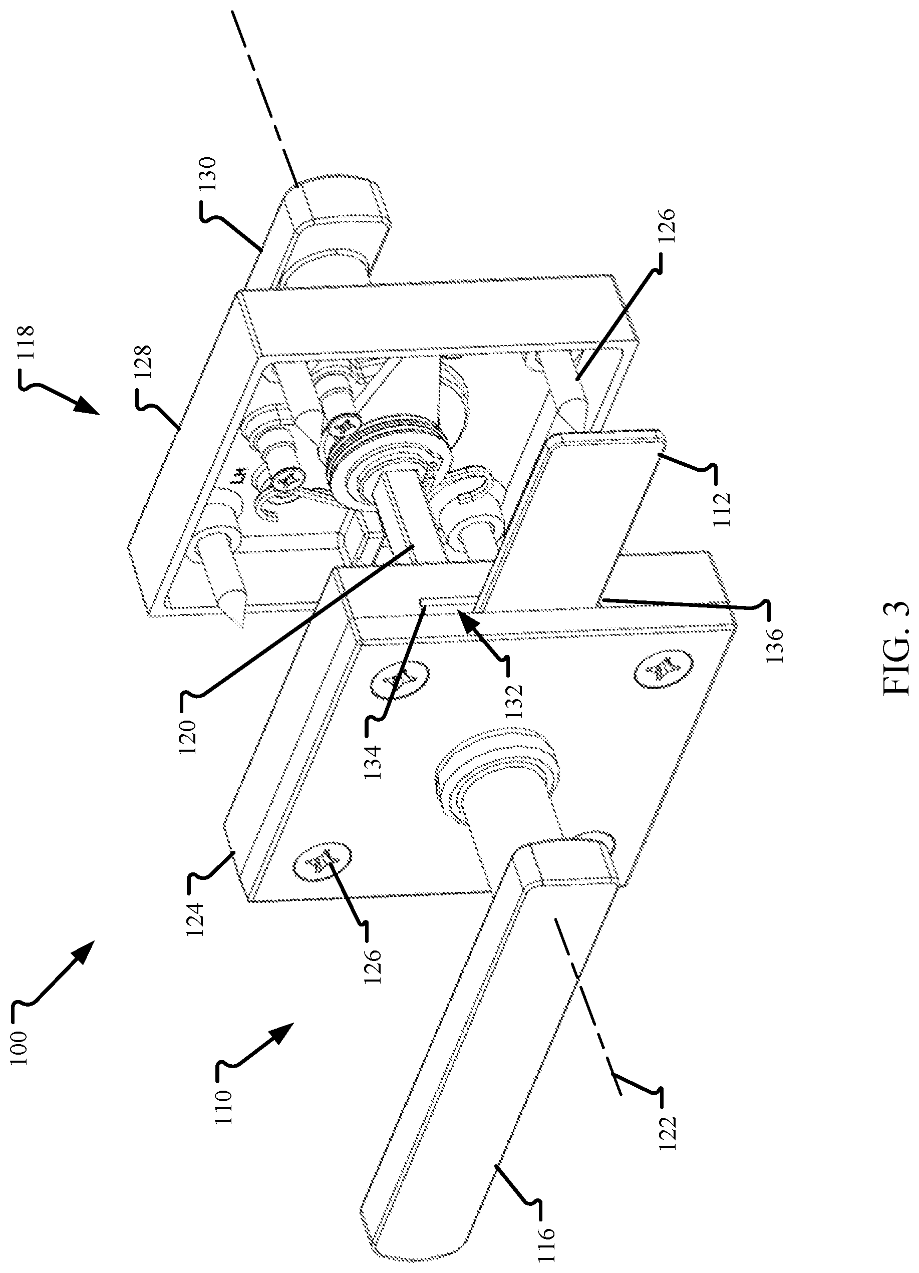 Patent US12312839 Figure 2 – Gate latch assembly