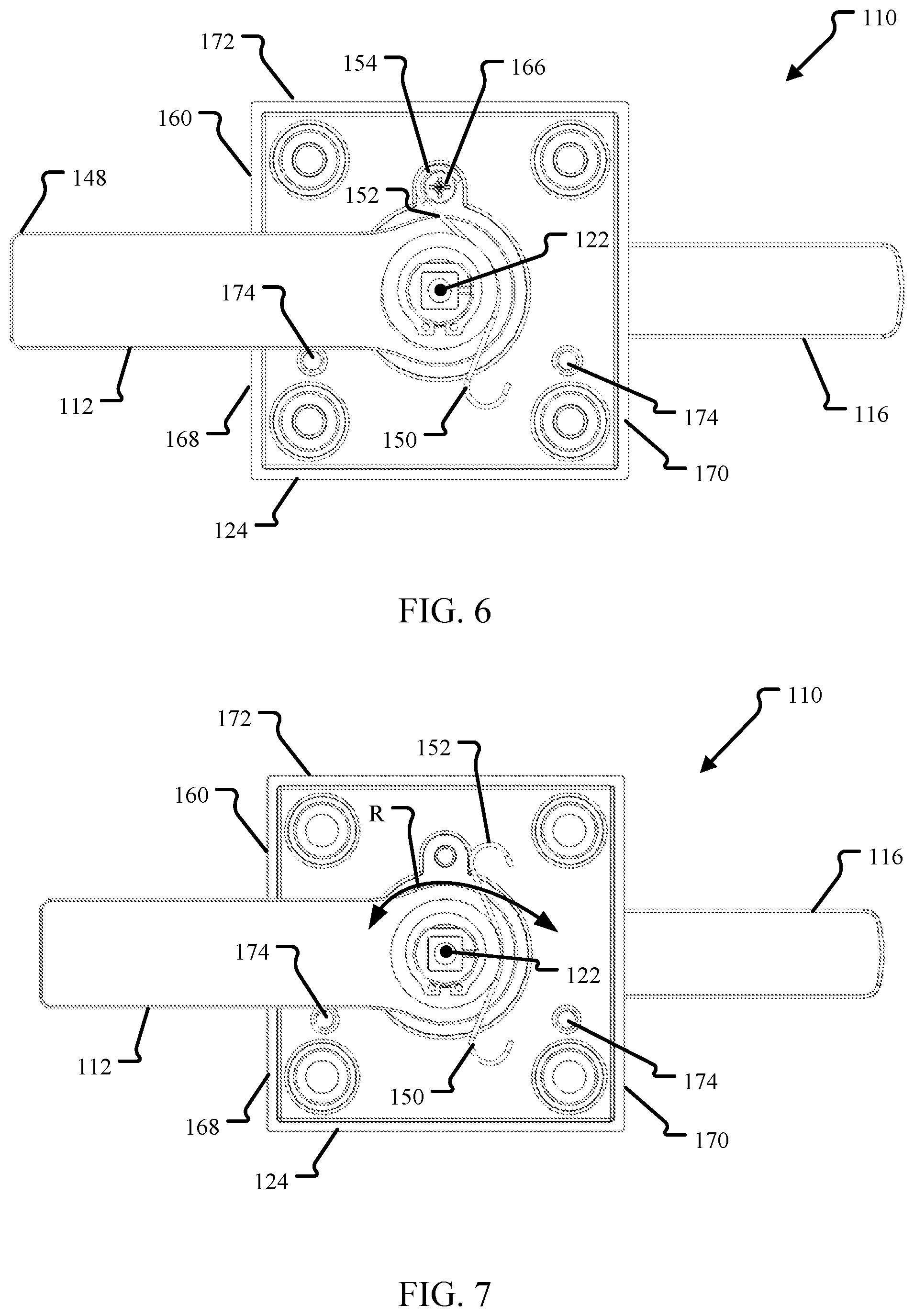 Patent US12312839 Figure 5 – Gate latch assembly