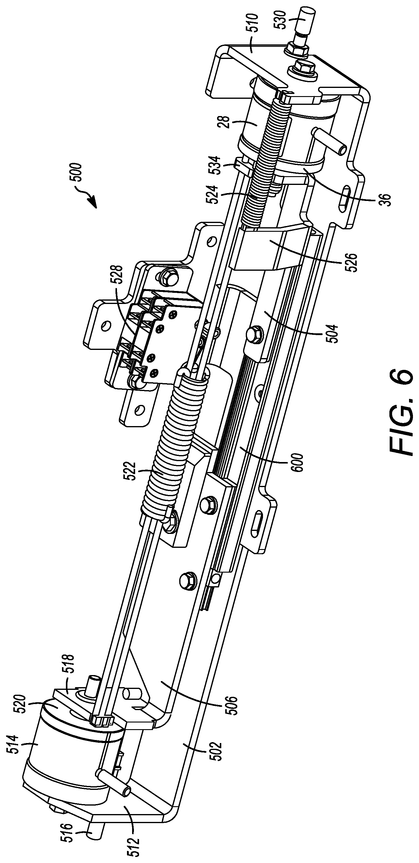 Patent US12312840 Figure 6 – Door lock release mechanism