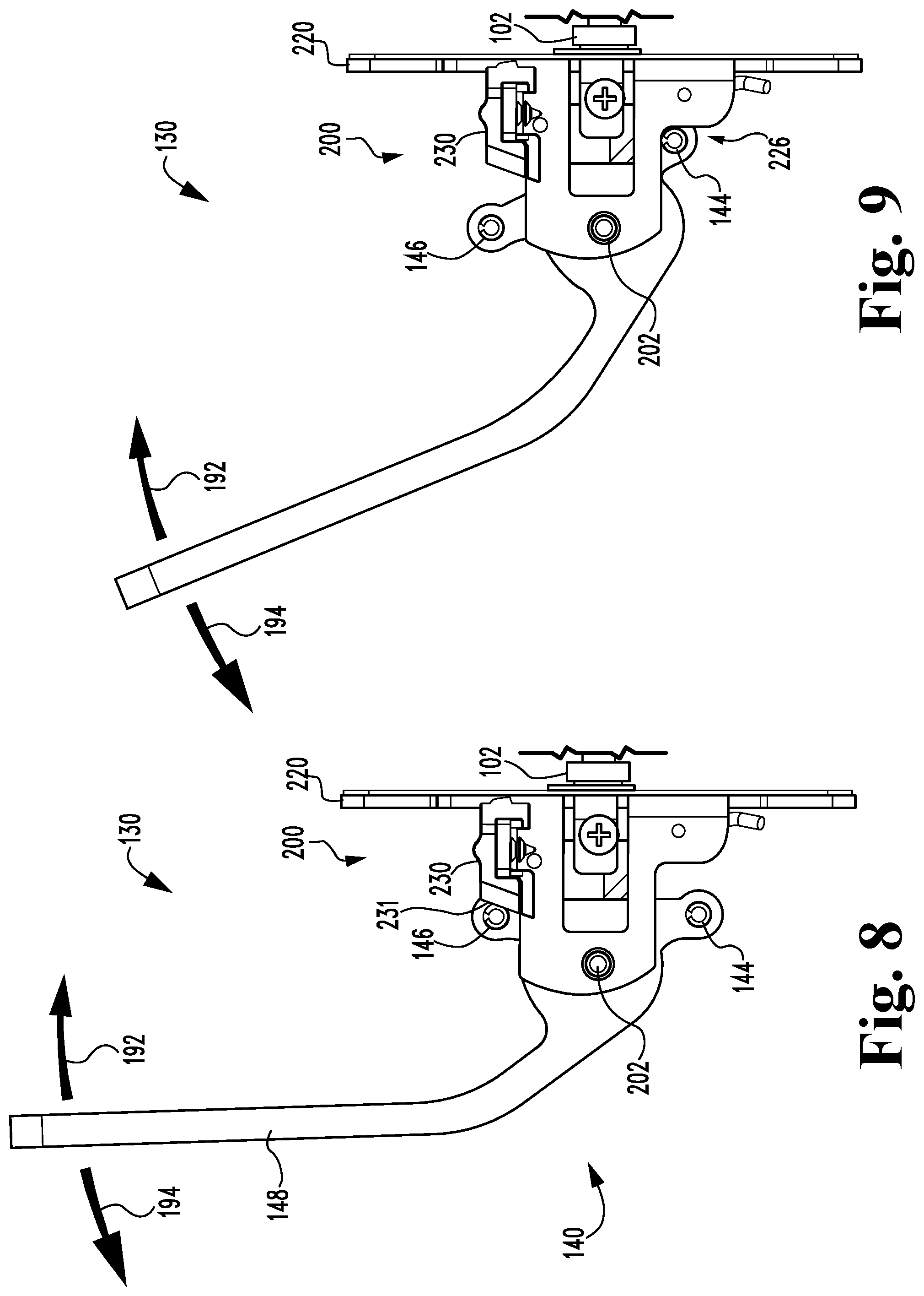 Patent US12312845 Figure 5 – Quiet trim assembly
