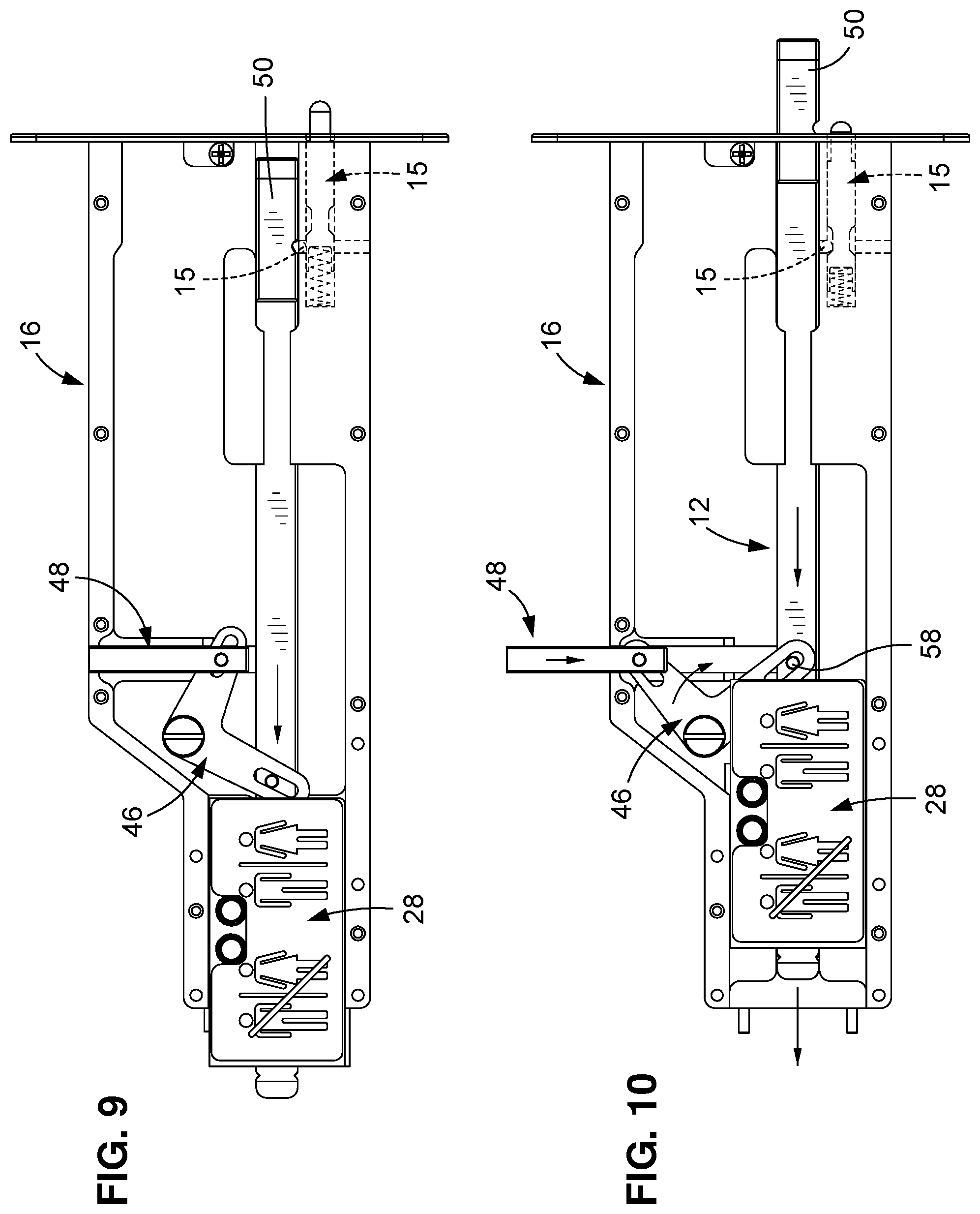 Patent US12312846 Figure 6 – Door locking mechanism