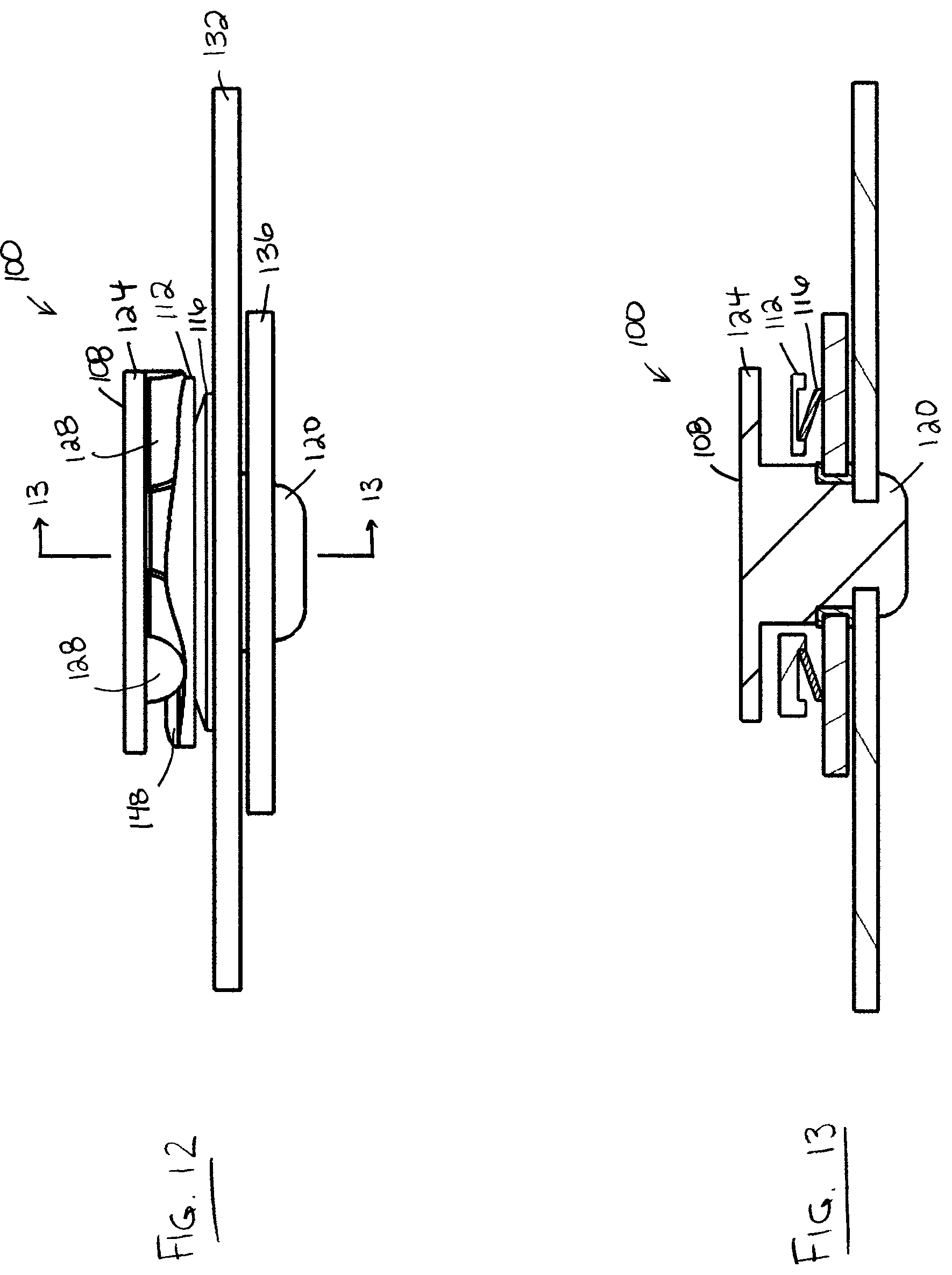 Patent US12312847 Figure 9 – Door hinge with integrated door check
