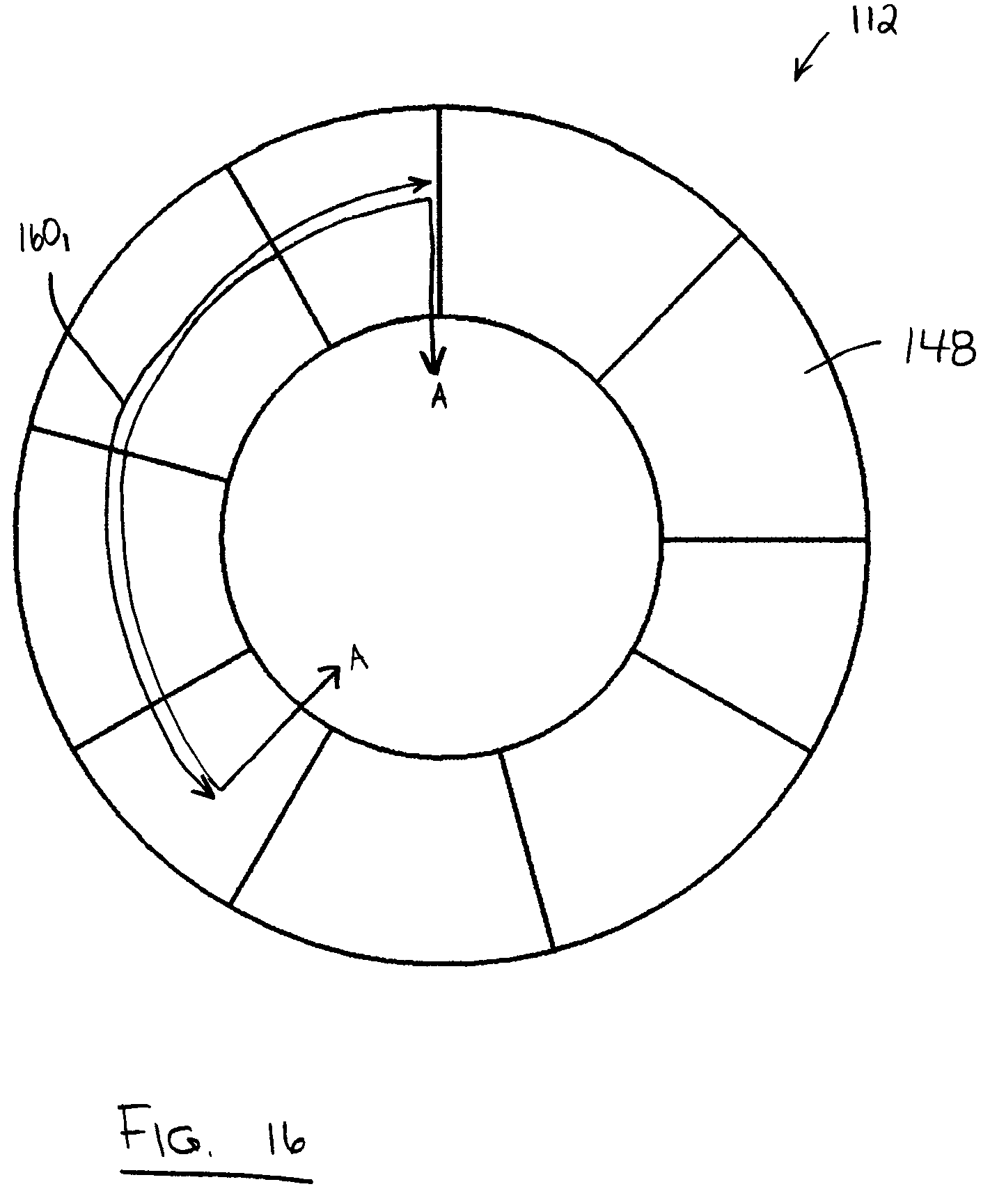 Patent US12312847 Figure 11 – Door hinge with integrated door check