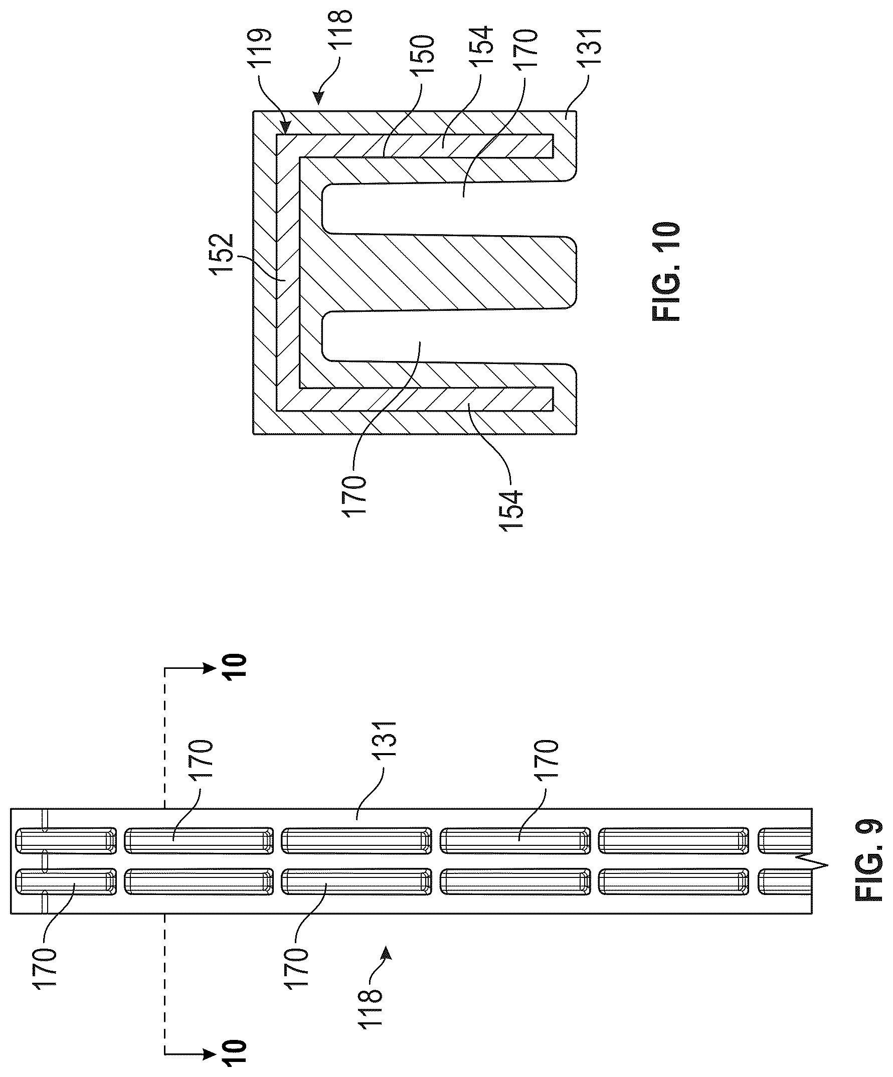 Patent US12312848 Figure 7 – Window regulator with optimized motor configuration