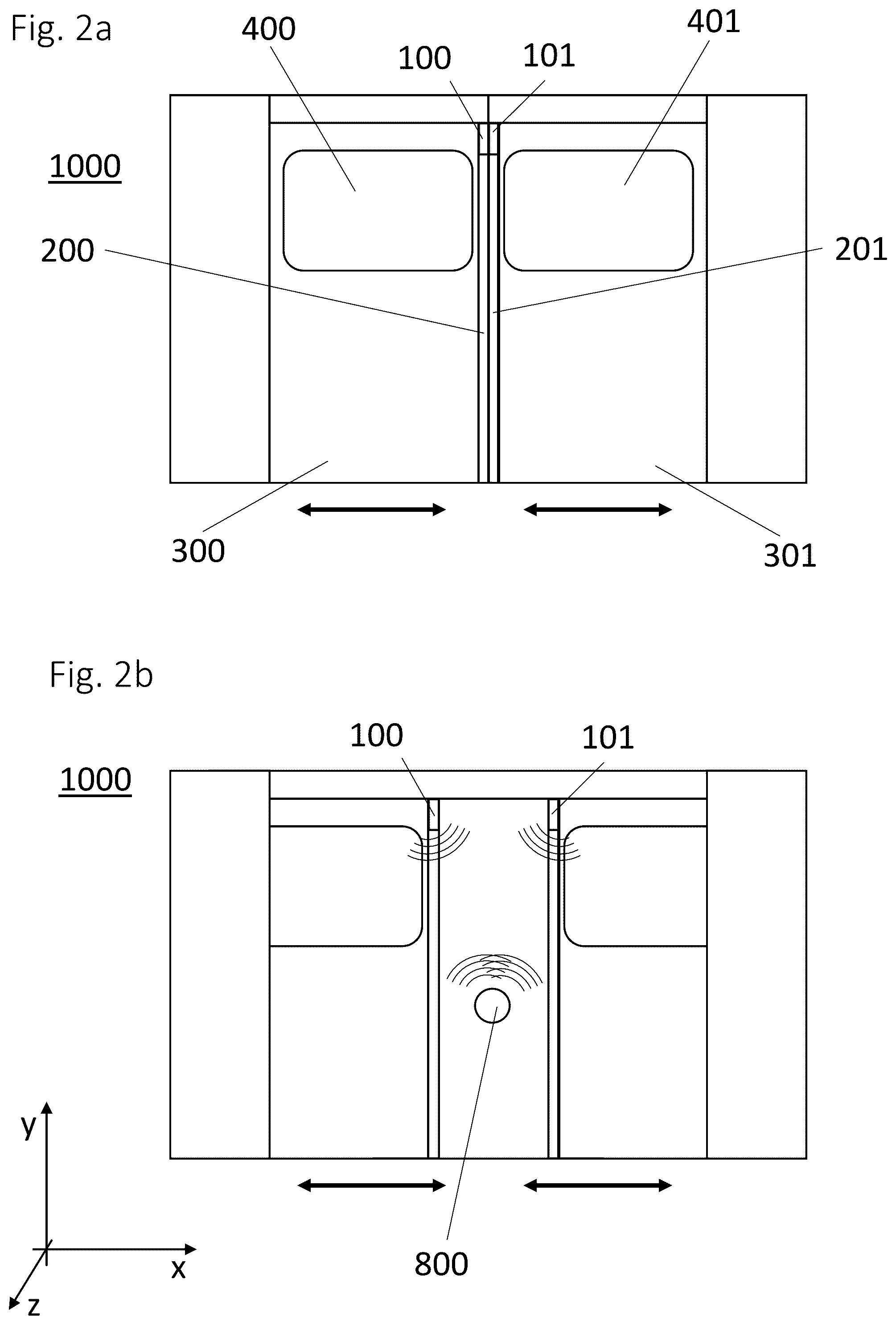 Patent US12312851 Figure 2 – Security strip for a door and method of operating a security strip