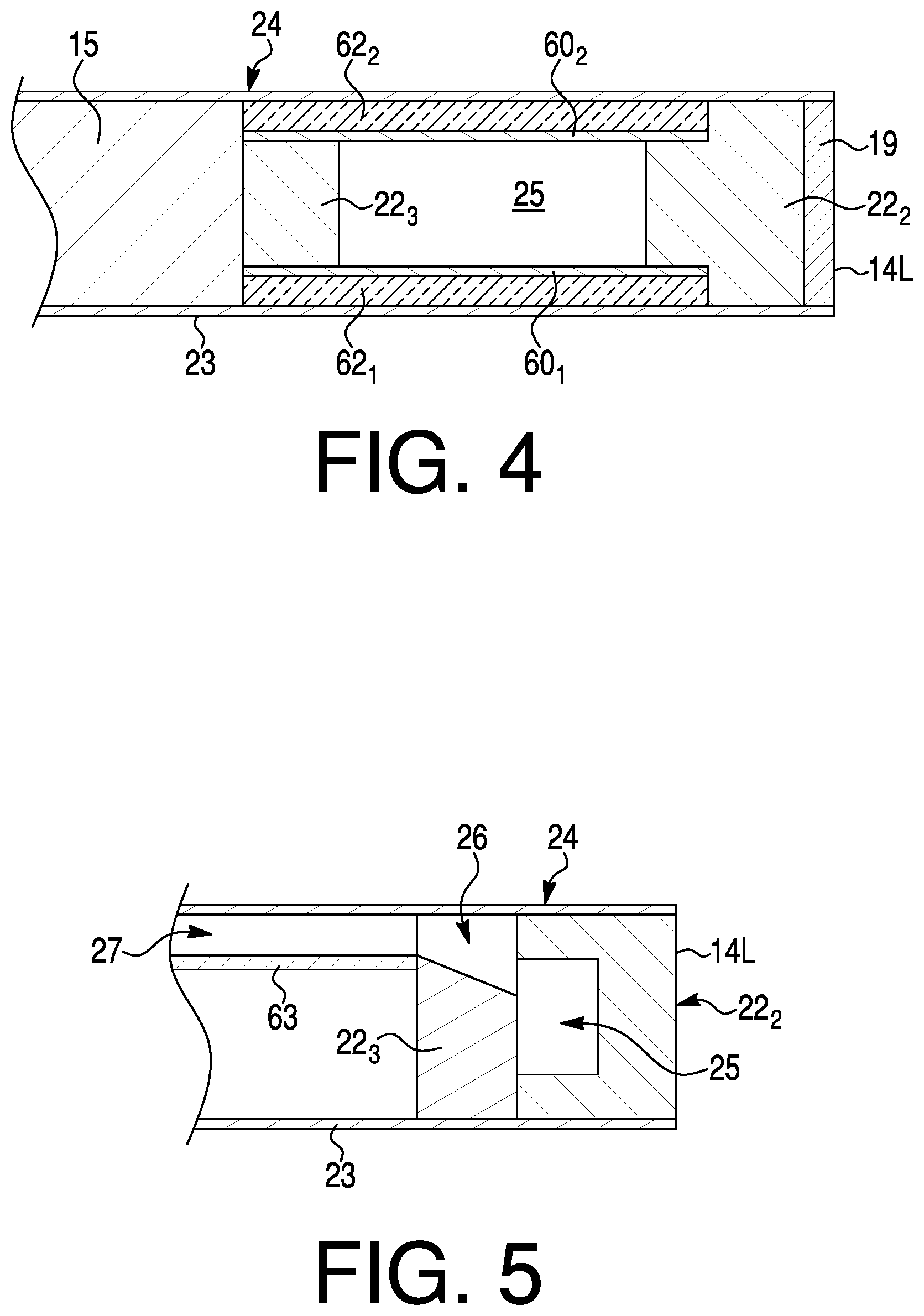 Patent US12312852 Figure 4 – Door assembly with high and low voltage electrical power supplies for integrated electric devices and methods of operating the door